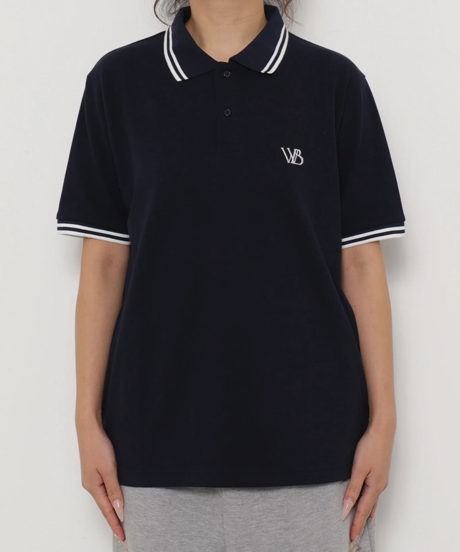 WILD BLUE　グラフィックラインポロシャツ - Image 13