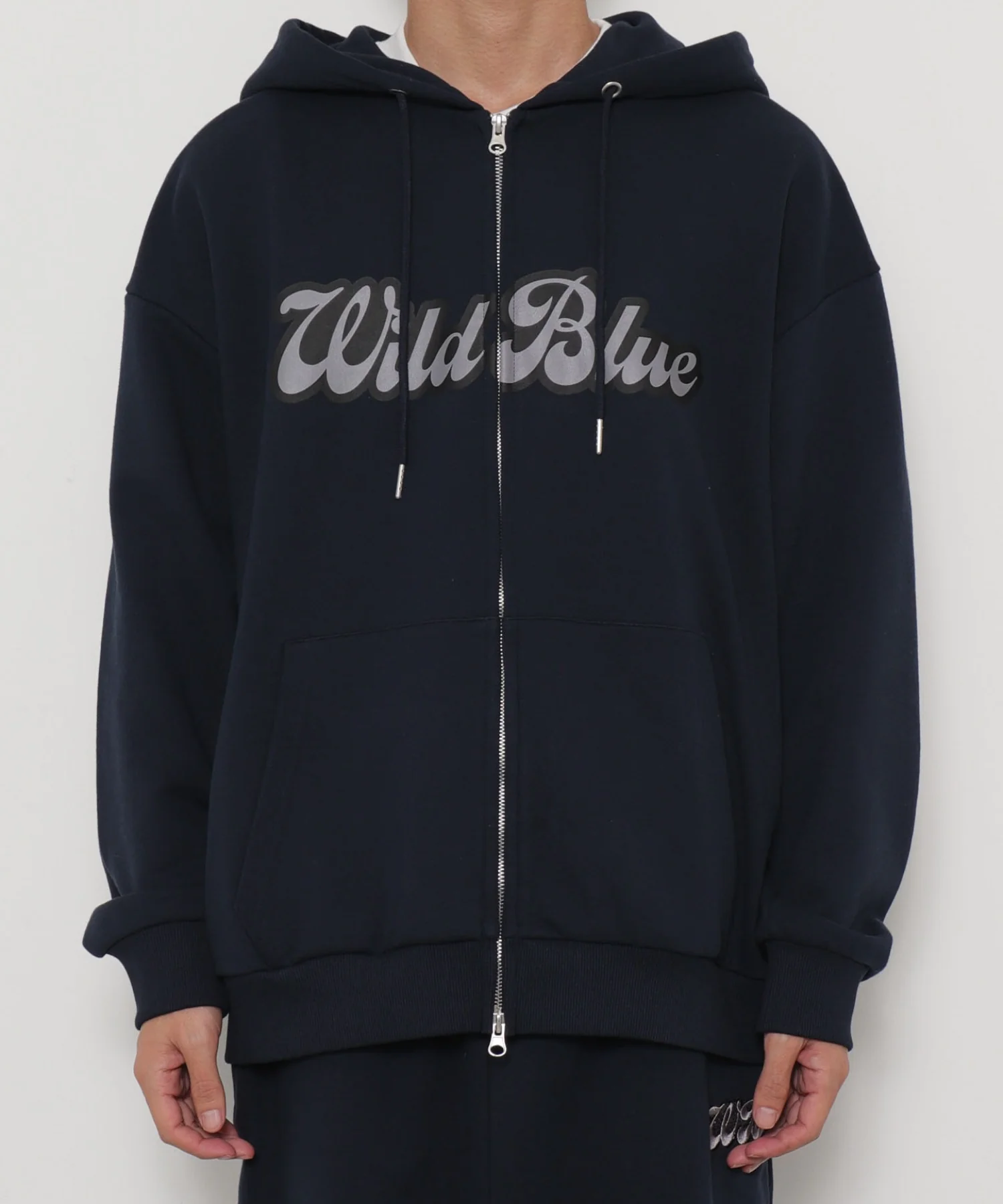 WILD BLUE グラフィックZIPパーカー - Image 15
