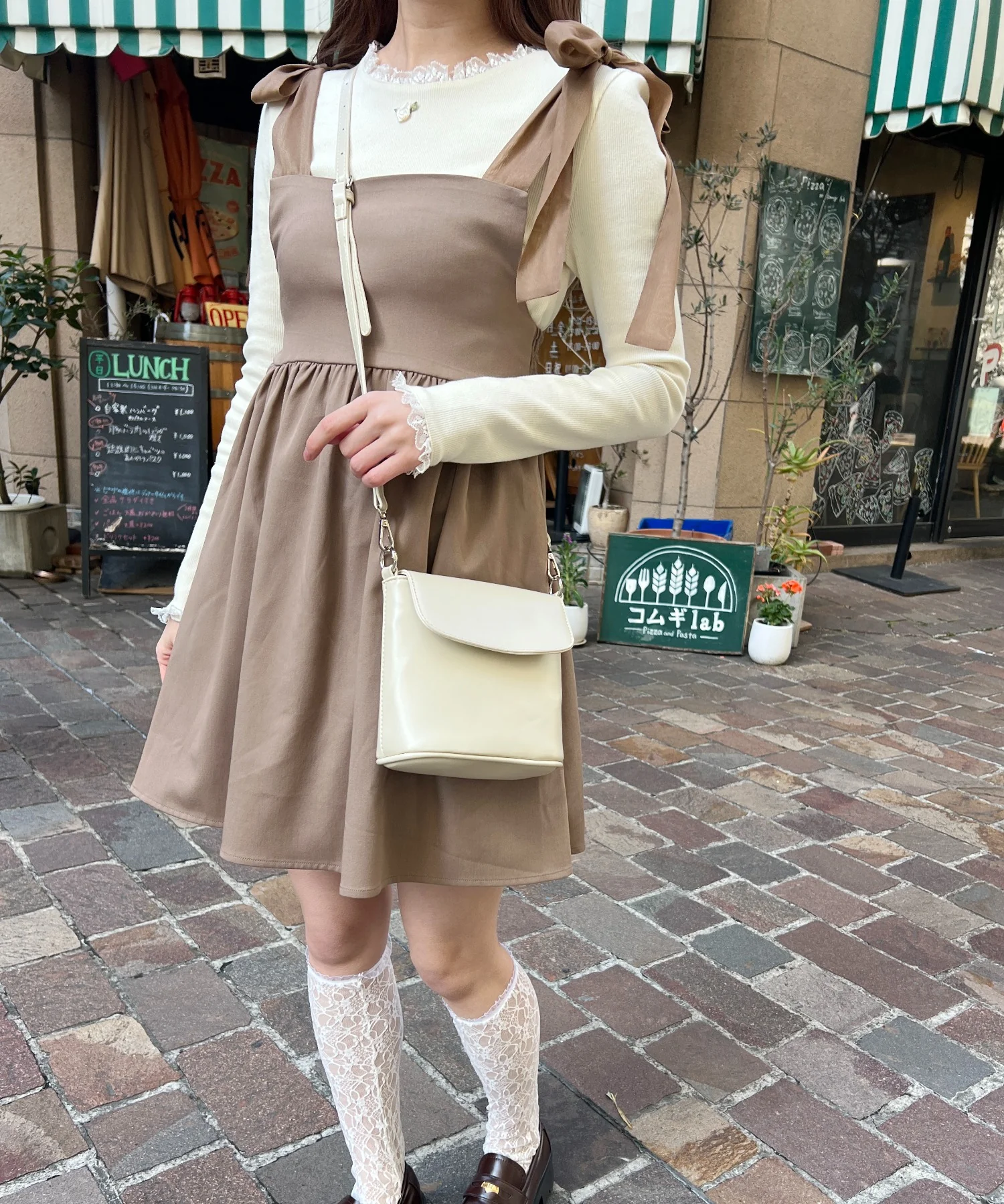 シフォンリボンワンピース - Image 4