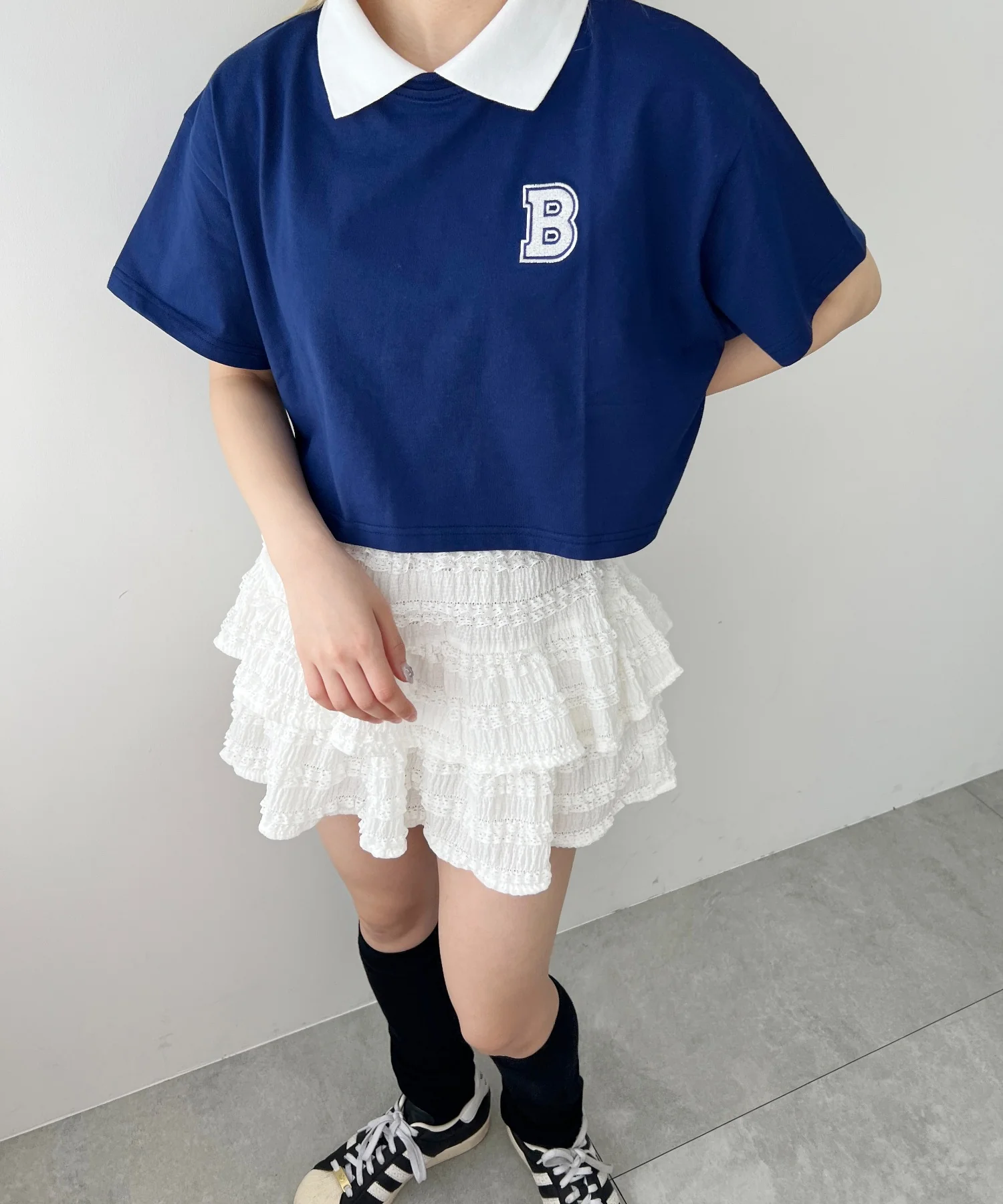 BワンポイントショートTシャツ - Image 9