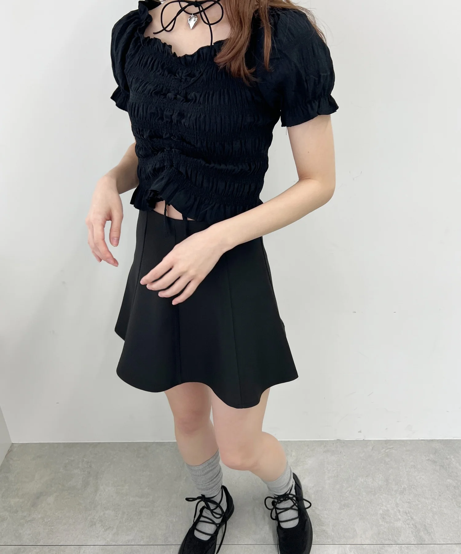 シャーリングフリルブラウス - Image 29