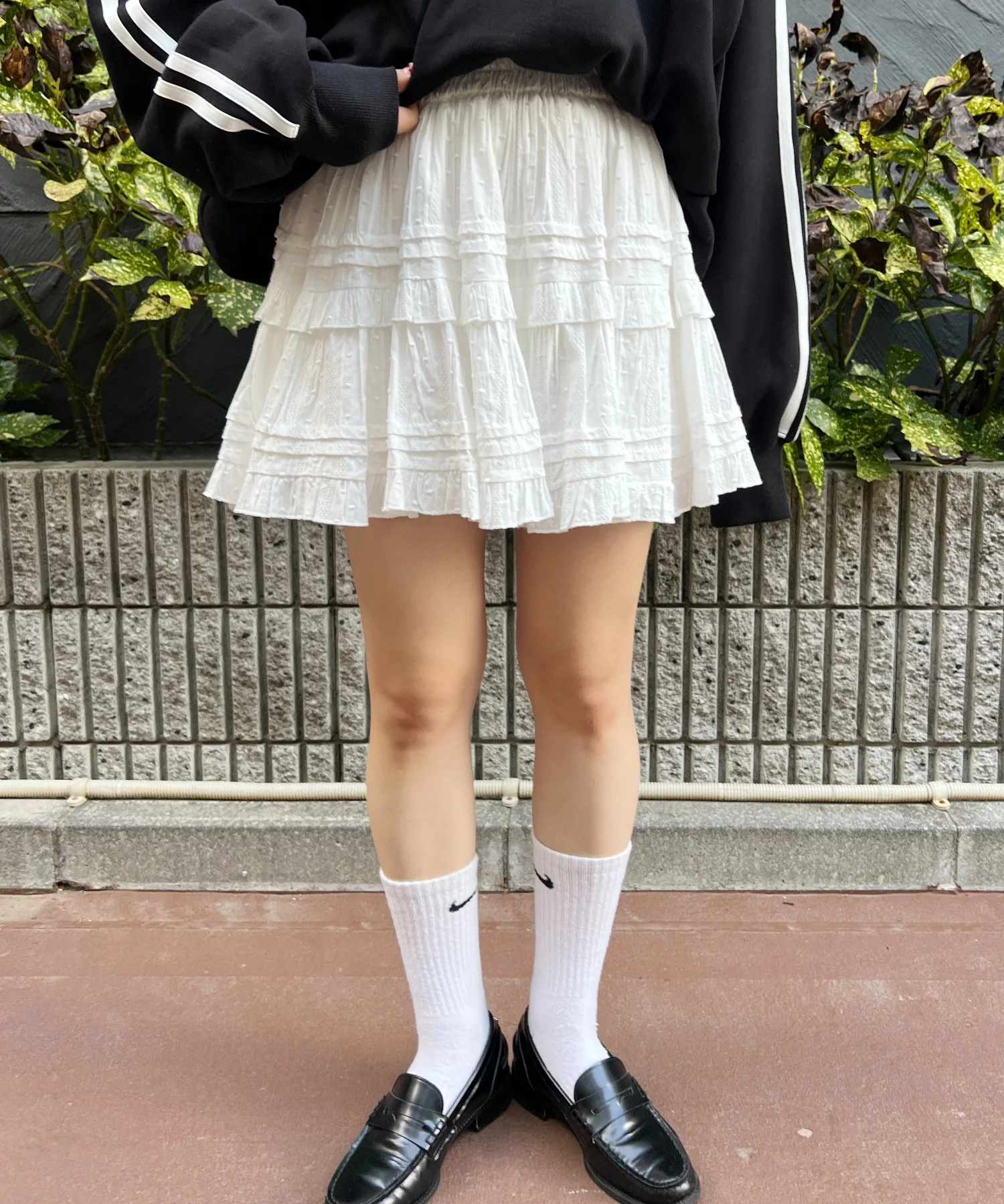 コットンレースティアードミニスカート - Image 20