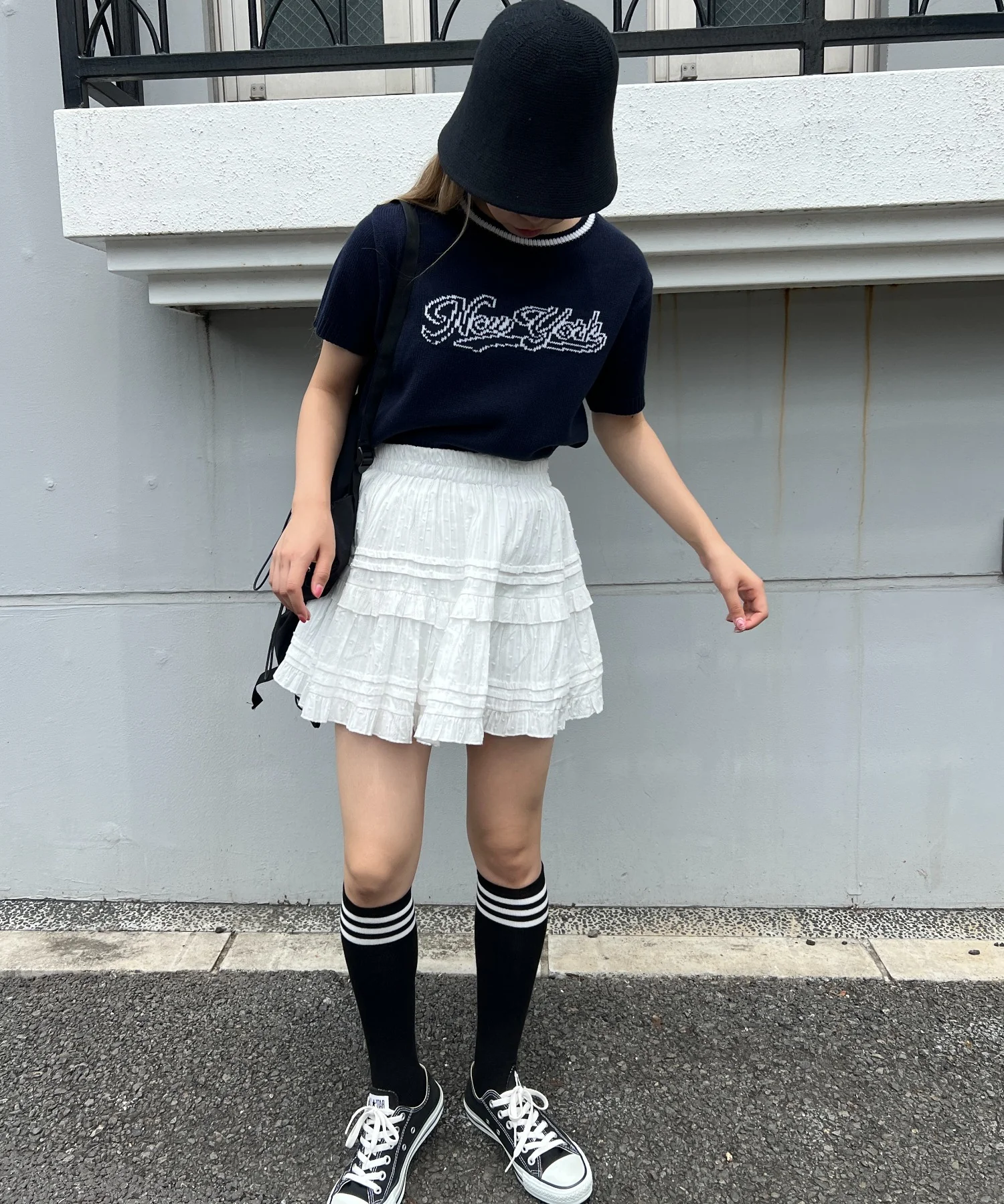 コットンレースティアードミニスカート - Image 26