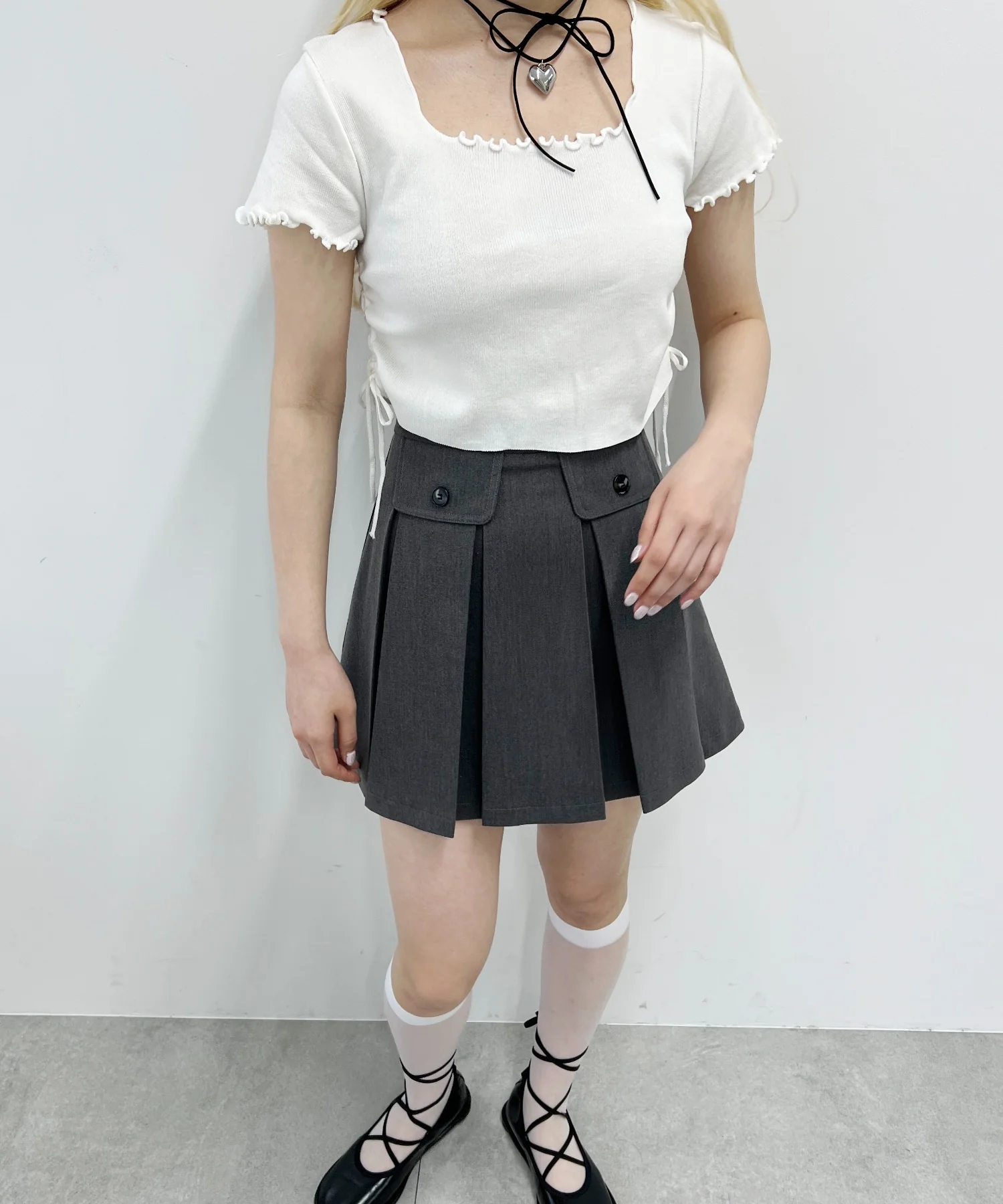 サイドドロストメロウトップス - Image 5