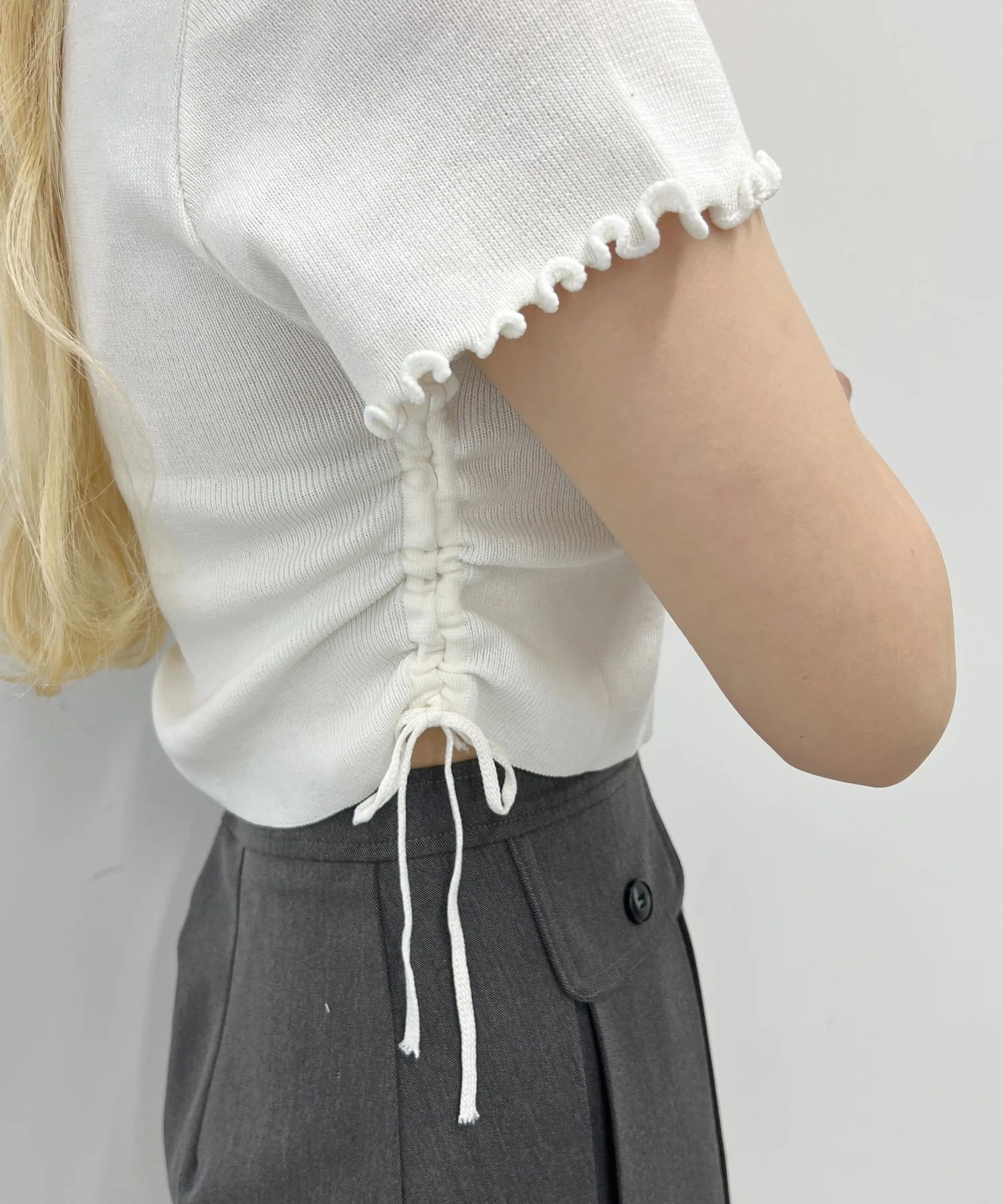 サイドドロストメロウトップス - Image 7