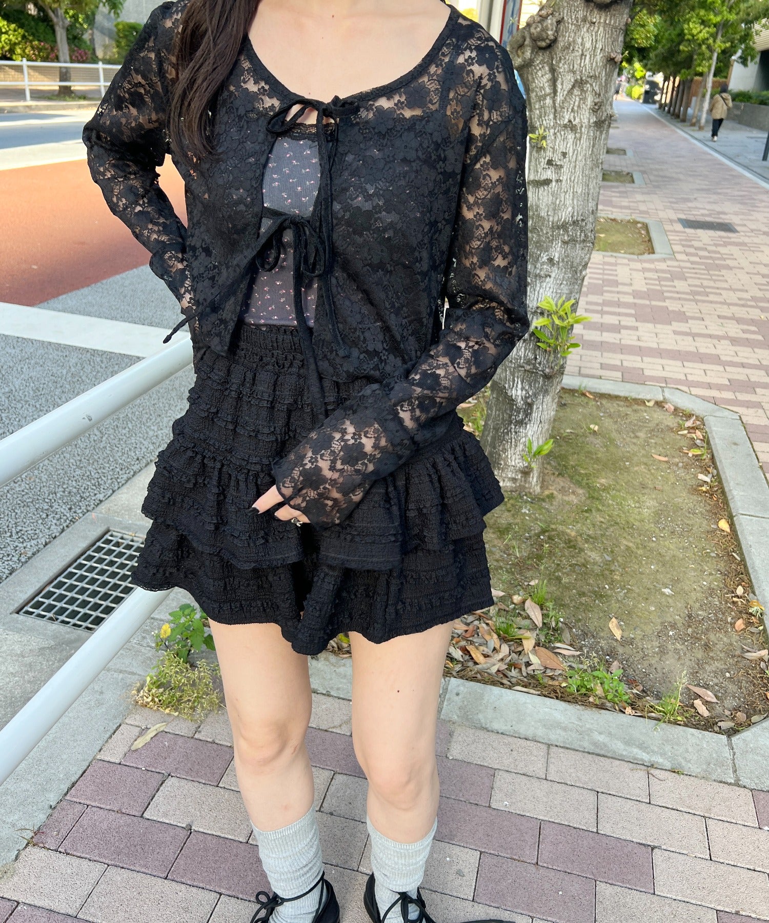 花柄カップインキャミソール - Image 13