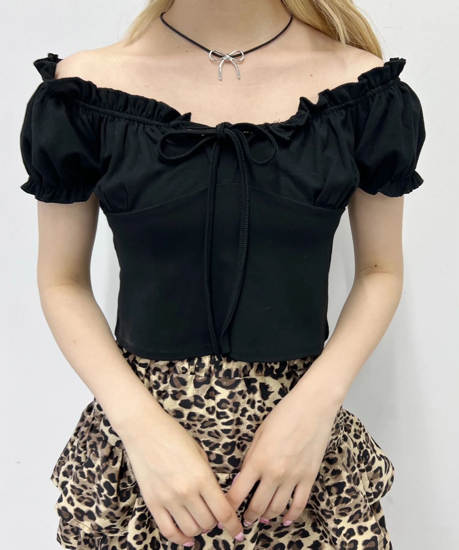 2WAYギャザーリボントップス - Image 7