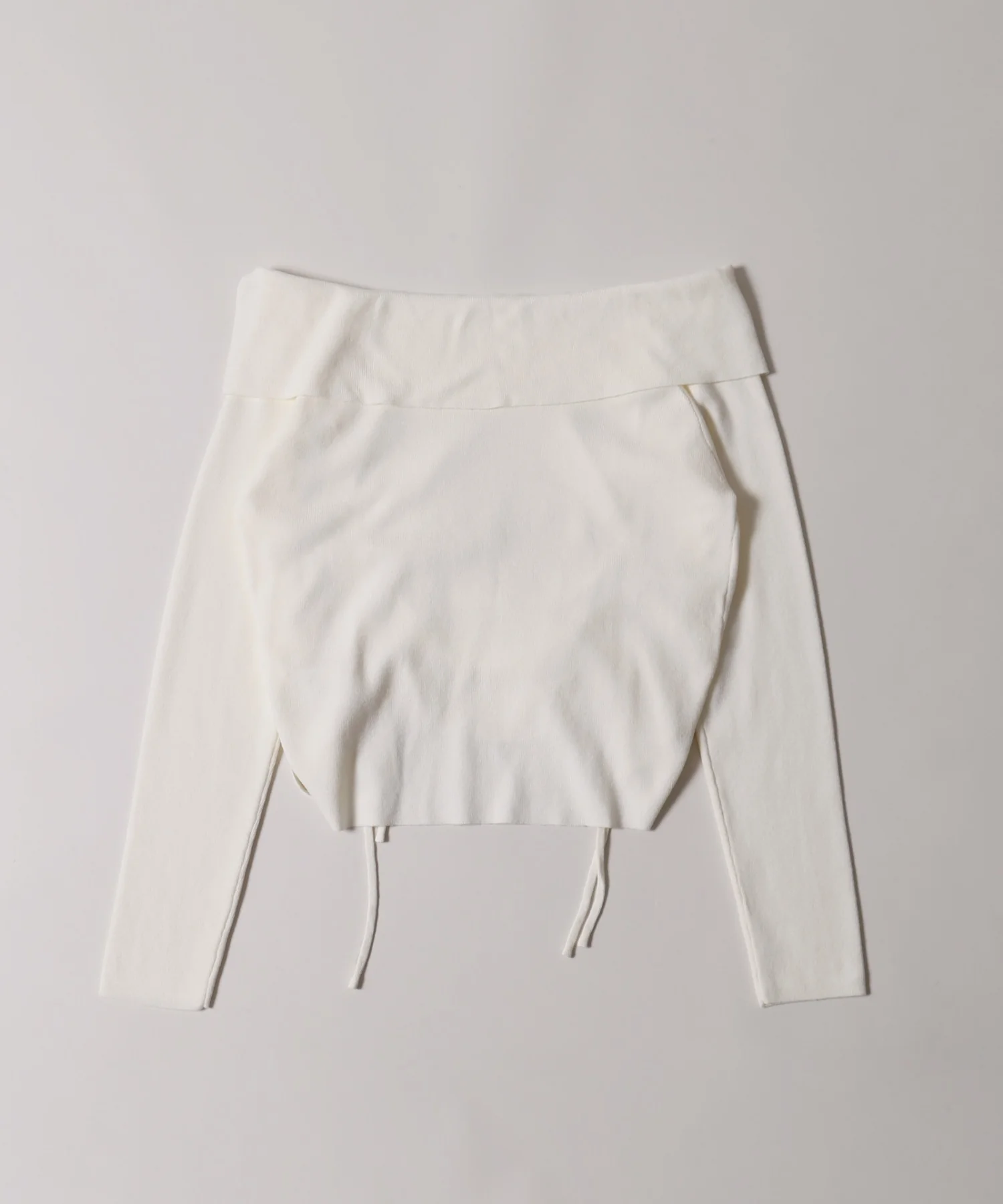 ダブルドロストスクエアネックニット - Image 19