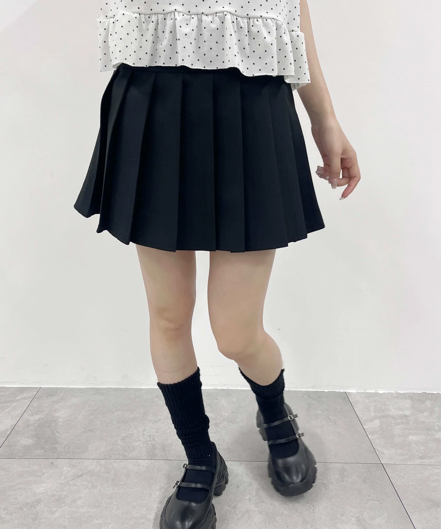 切り替えプリーツスカート - Image 15