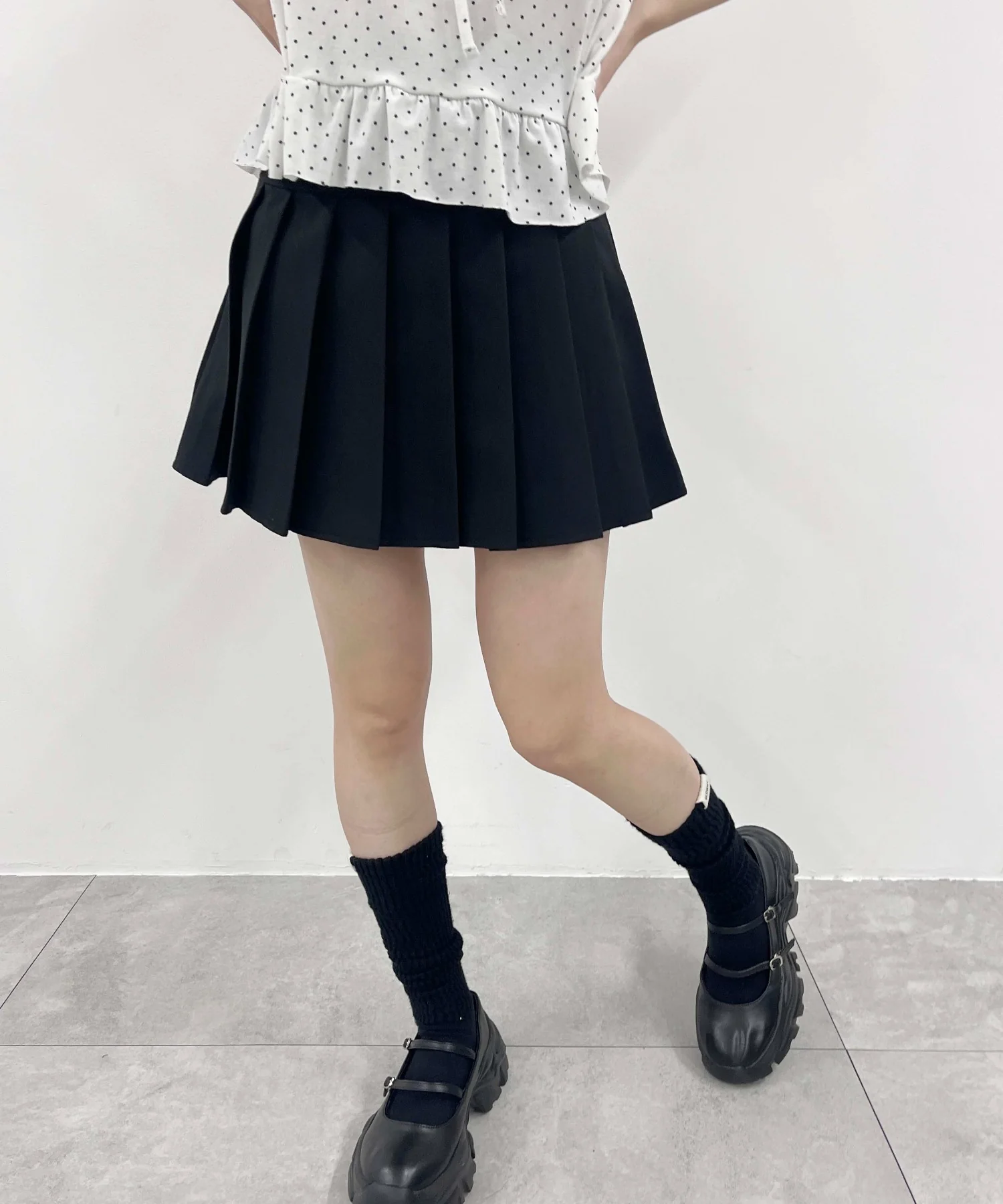 切り替えプリーツスカート - Image 16