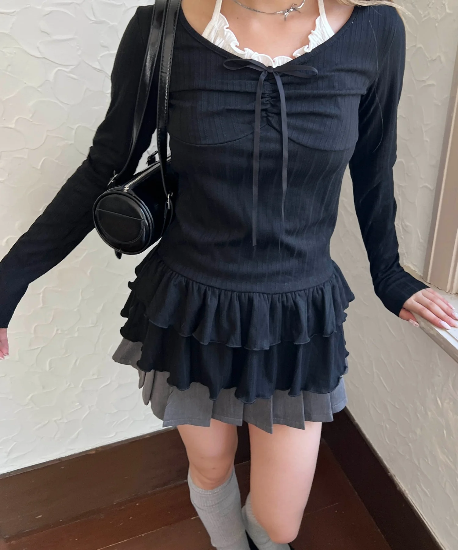 フリルヘムレイヤードトップス - Image 15