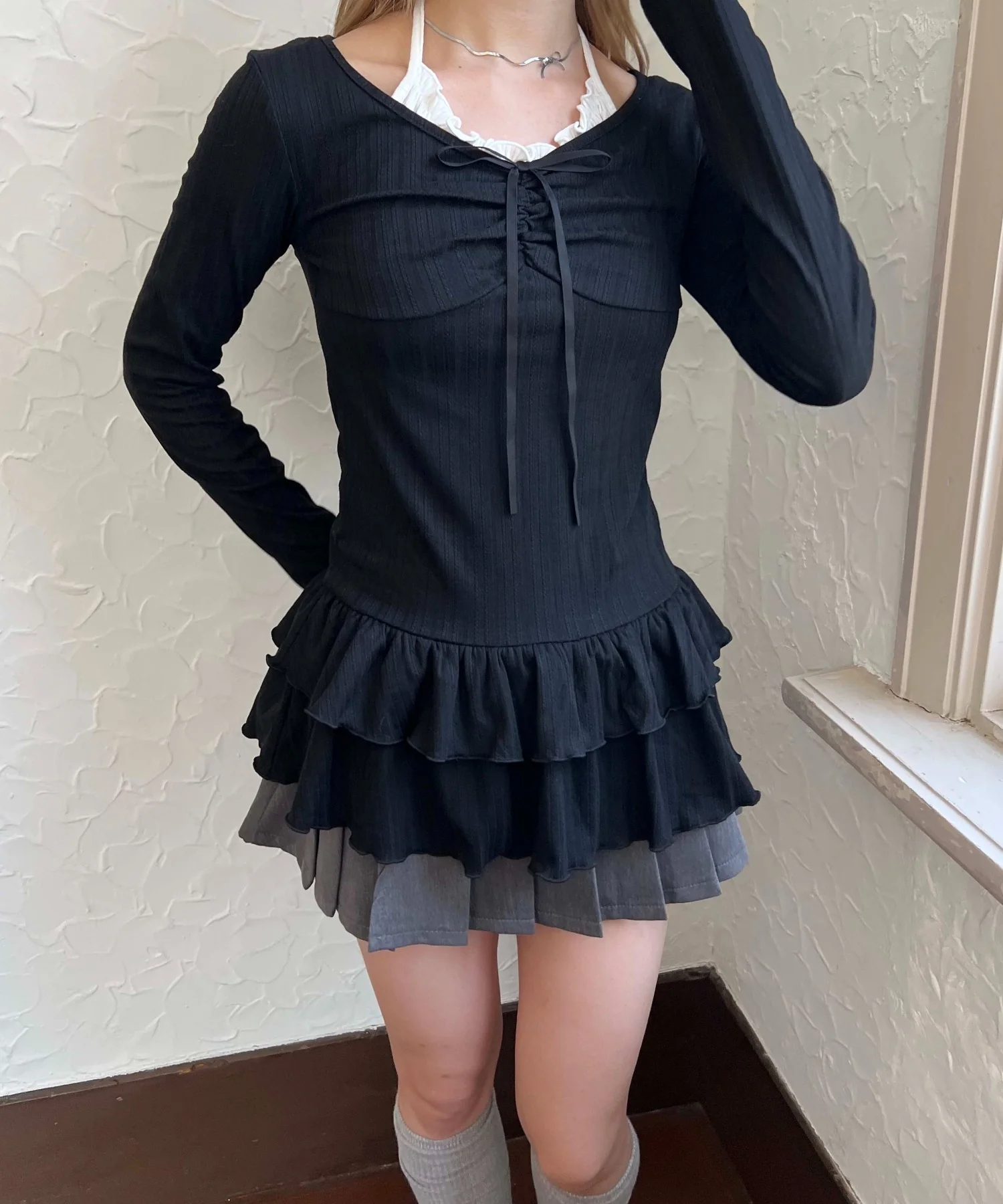フリルヘムレイヤードトップス - Image 16