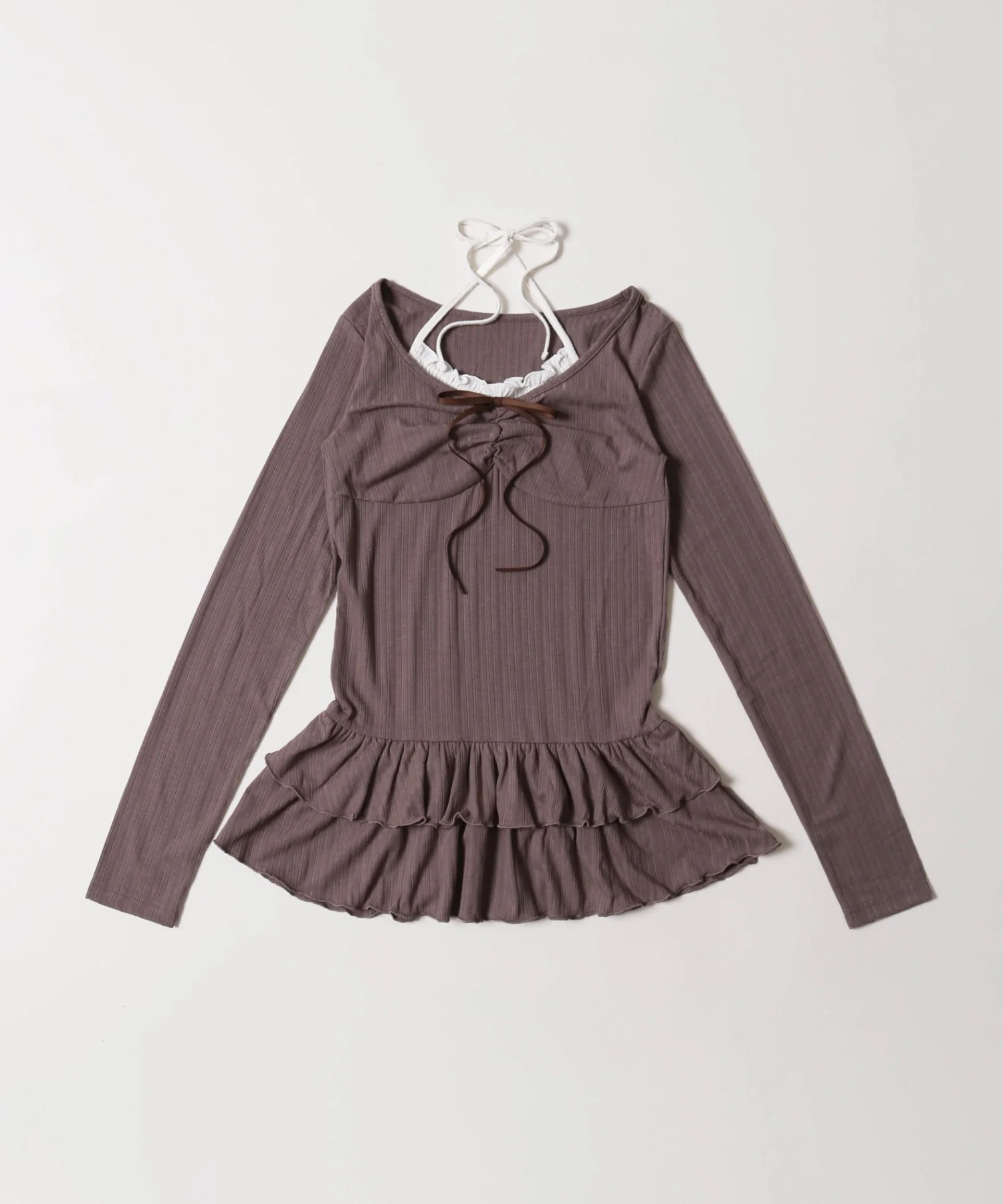 フリルヘムレイヤードトップス - Image 19