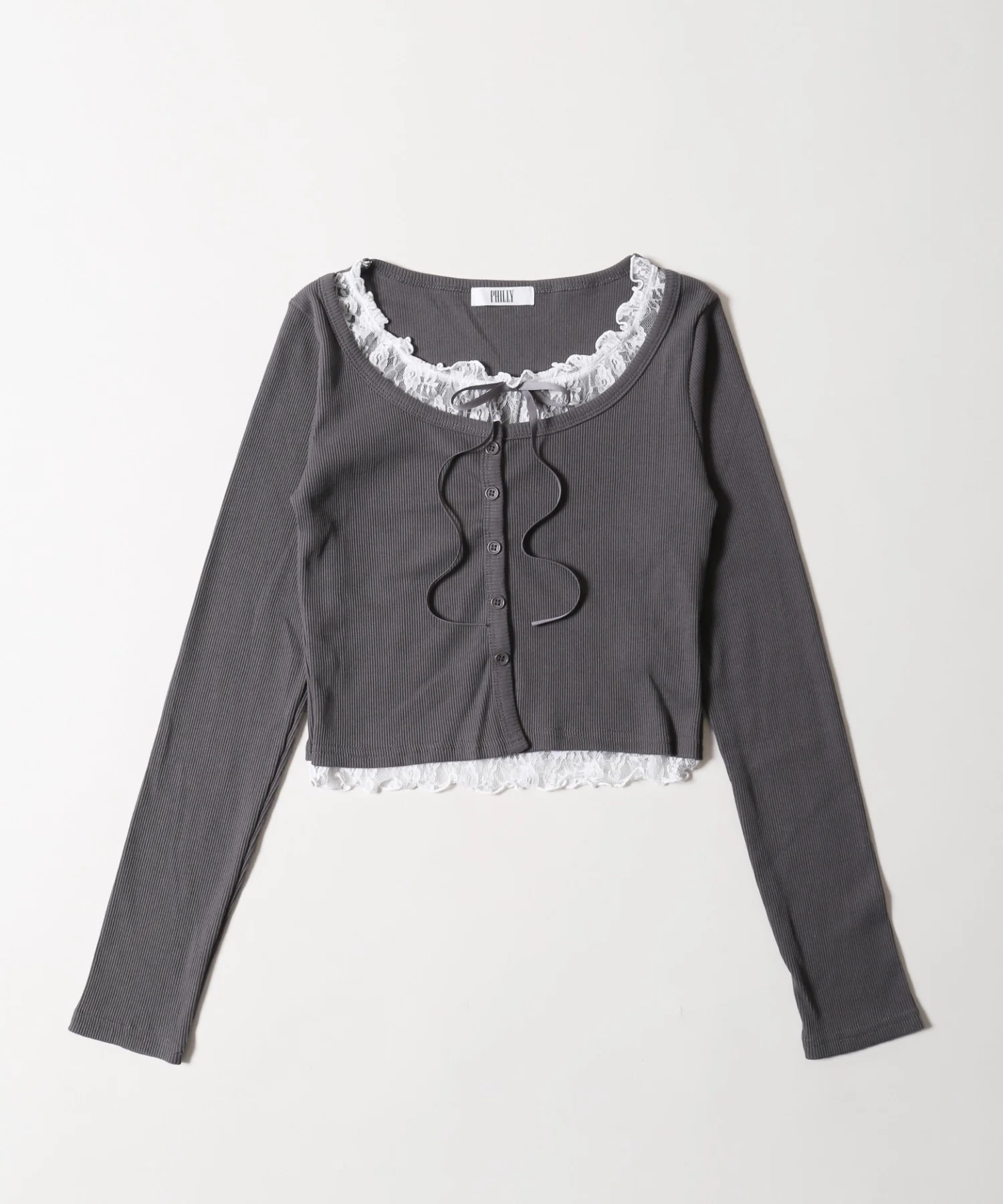 レースレイヤードトップス - Image 16