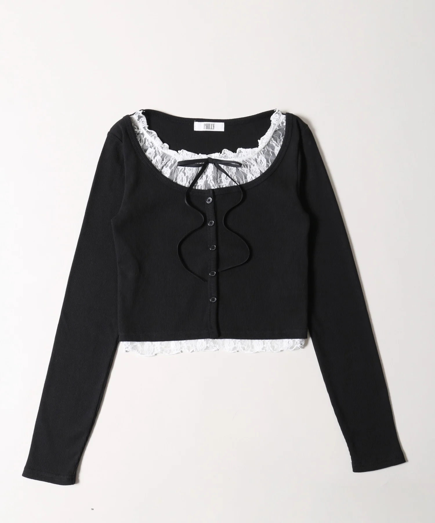 レースレイヤードトップス - Image 17