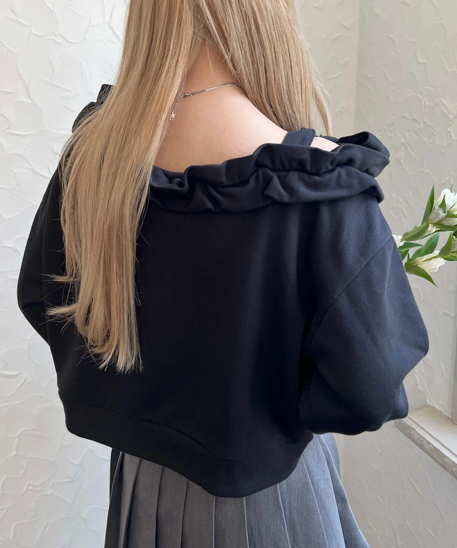 ビッグリボンワンショルスウェット - Image 14
