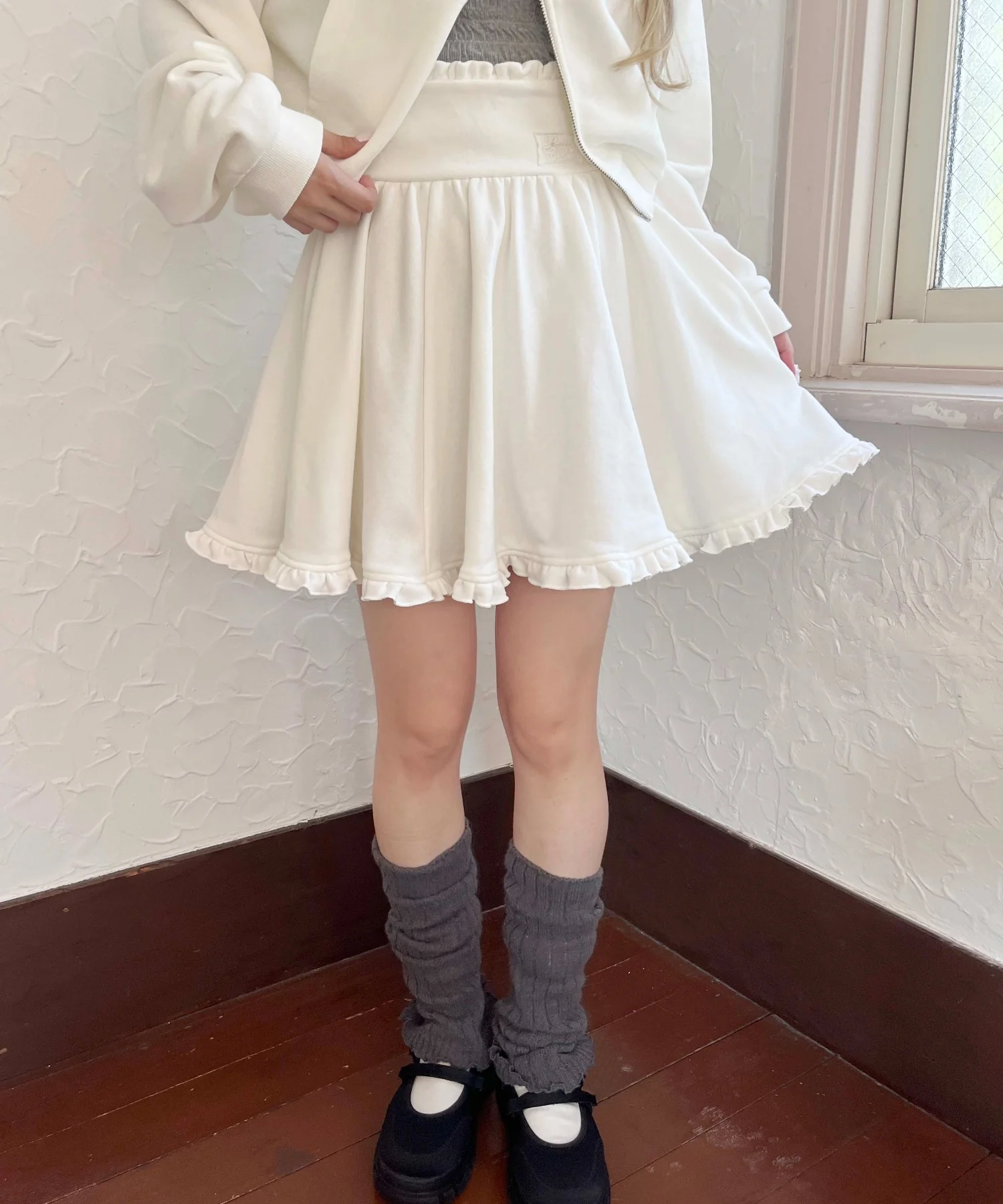 フリルスウェットスカート - Image 6