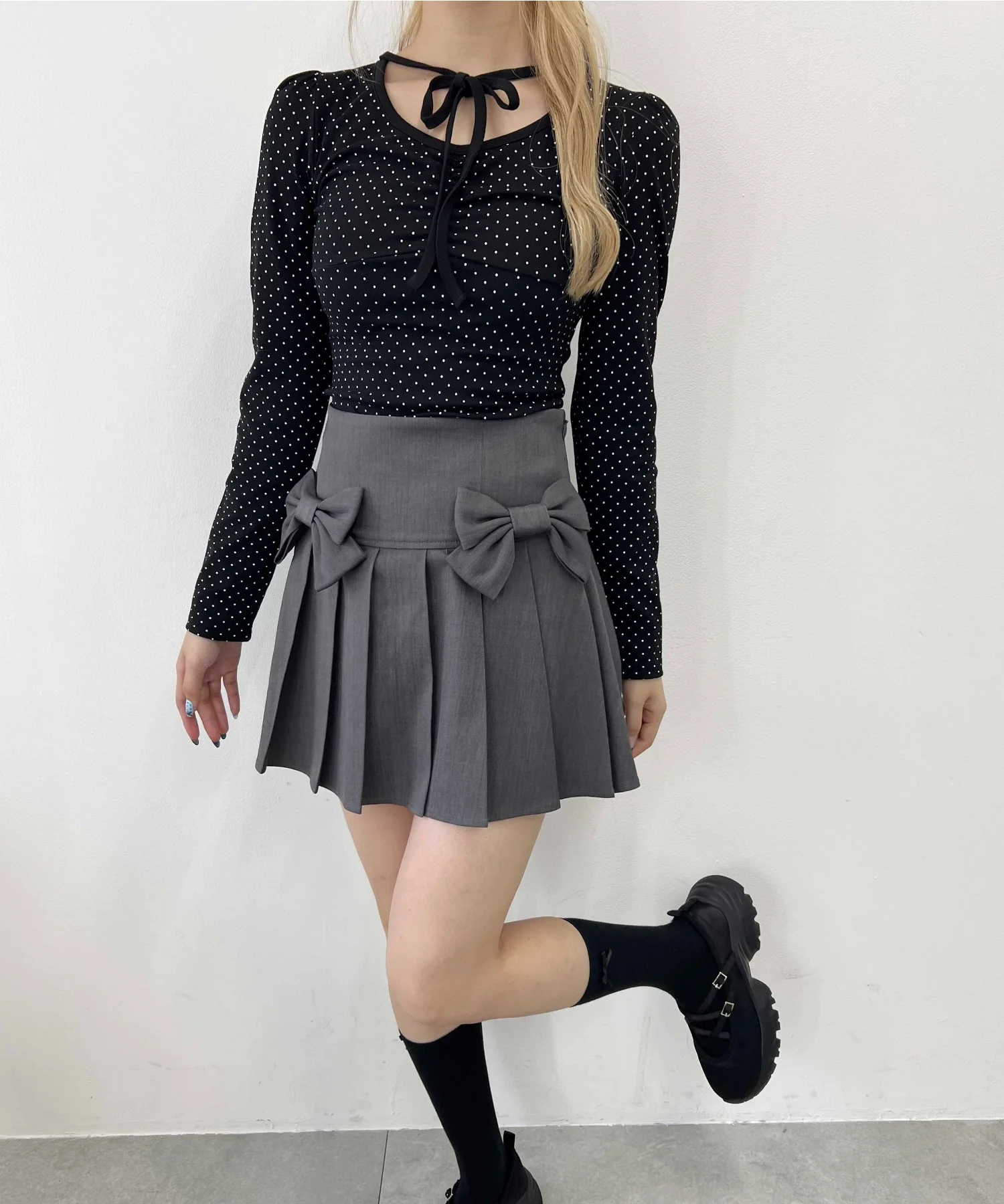 チョーカーデザインLSトップス - Image 17