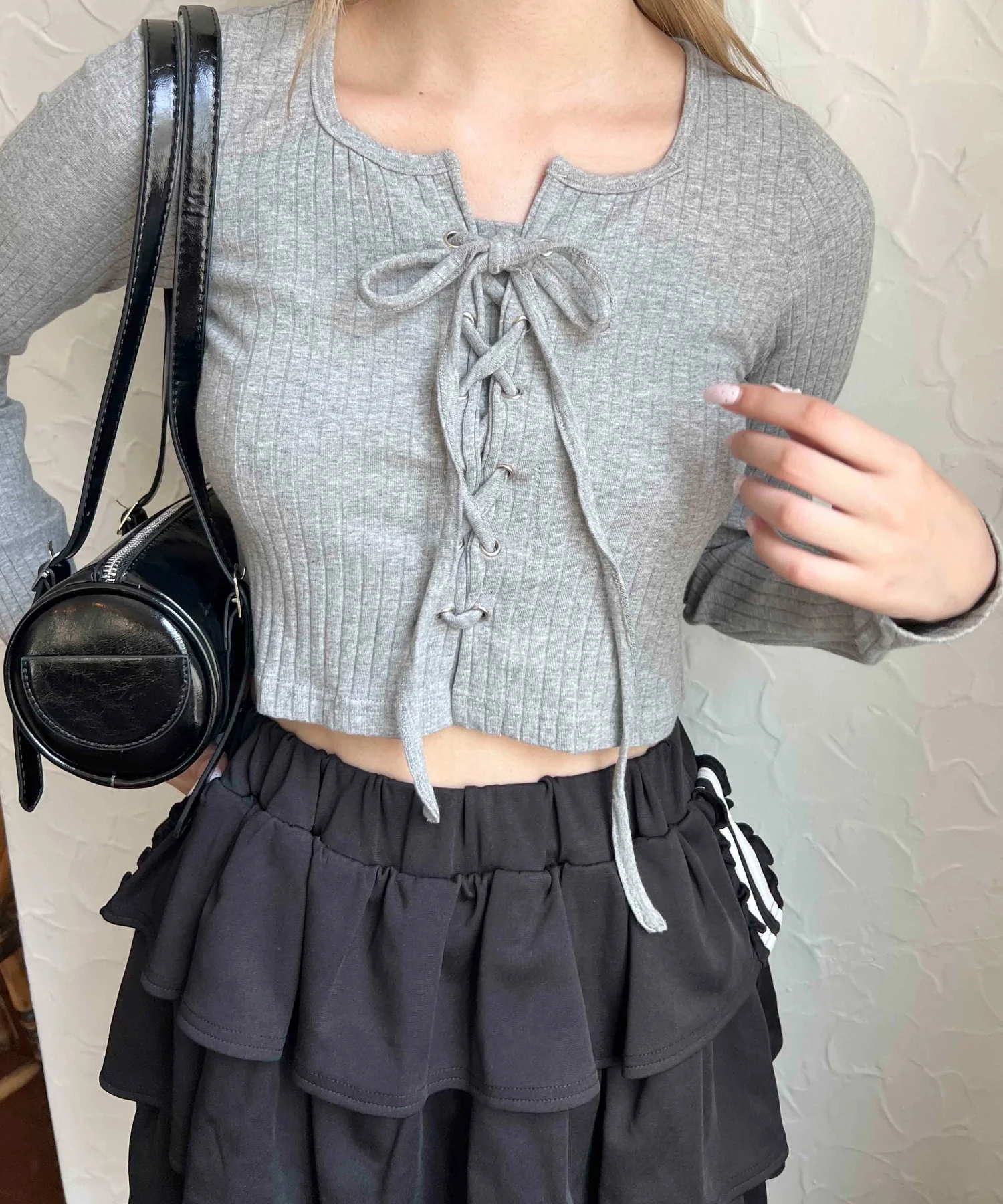 コンパクトレースアップロンT - Image 18