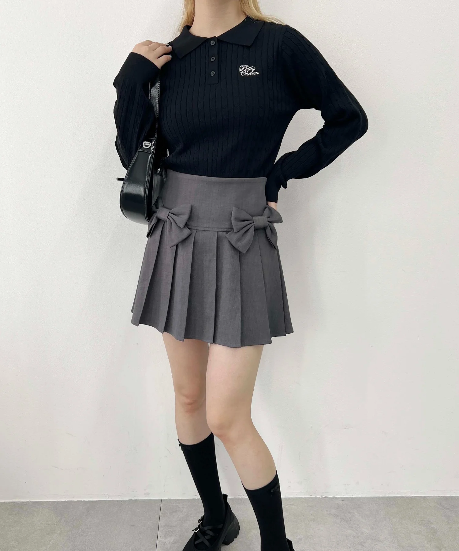 ケーブル長袖ニット - Image 17