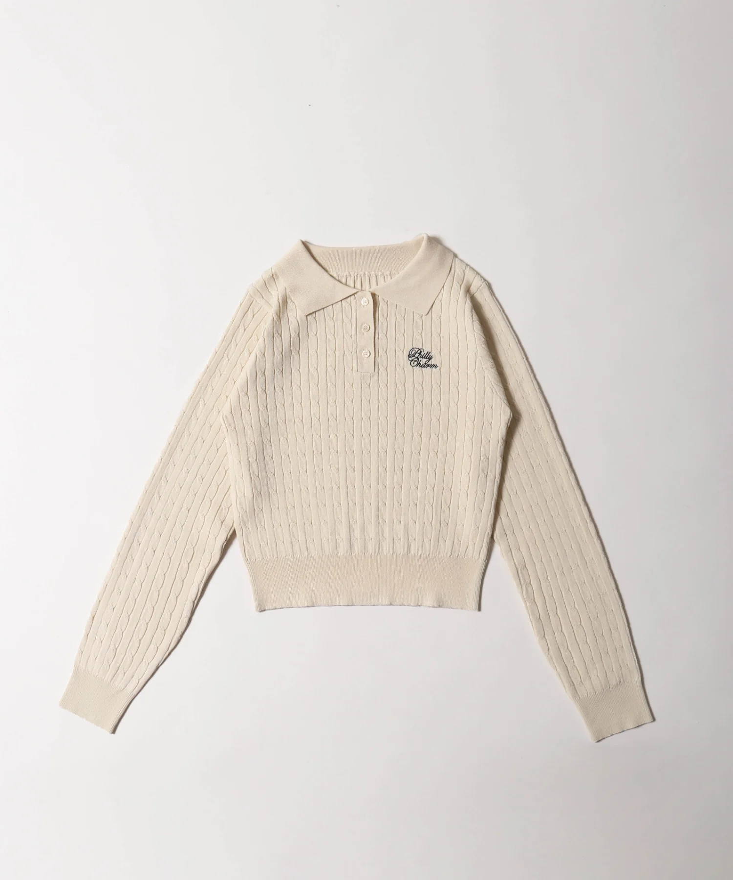 ケーブル長袖ニット - Image 18