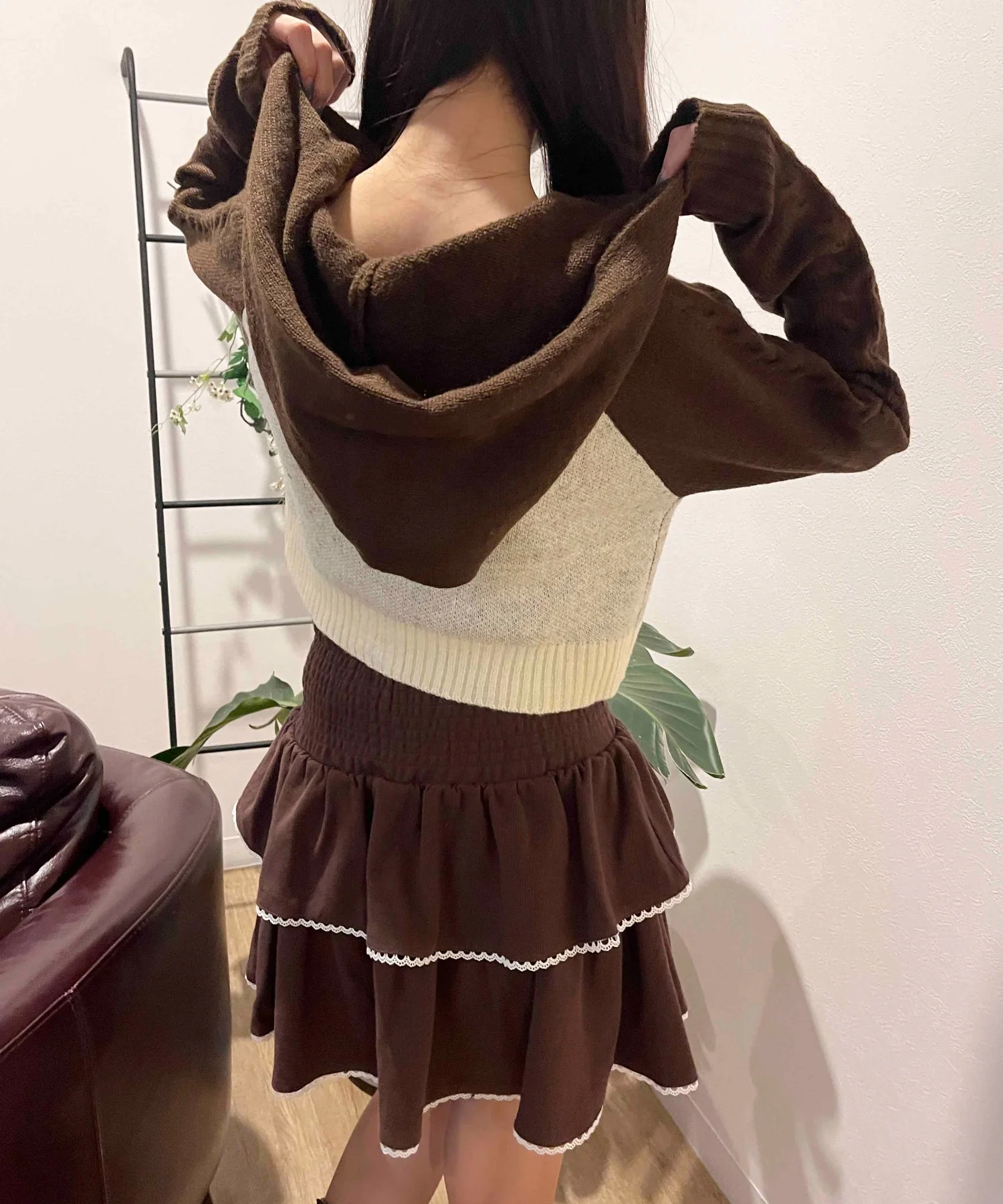 ロゴジャガードニットパーカー - Image 10