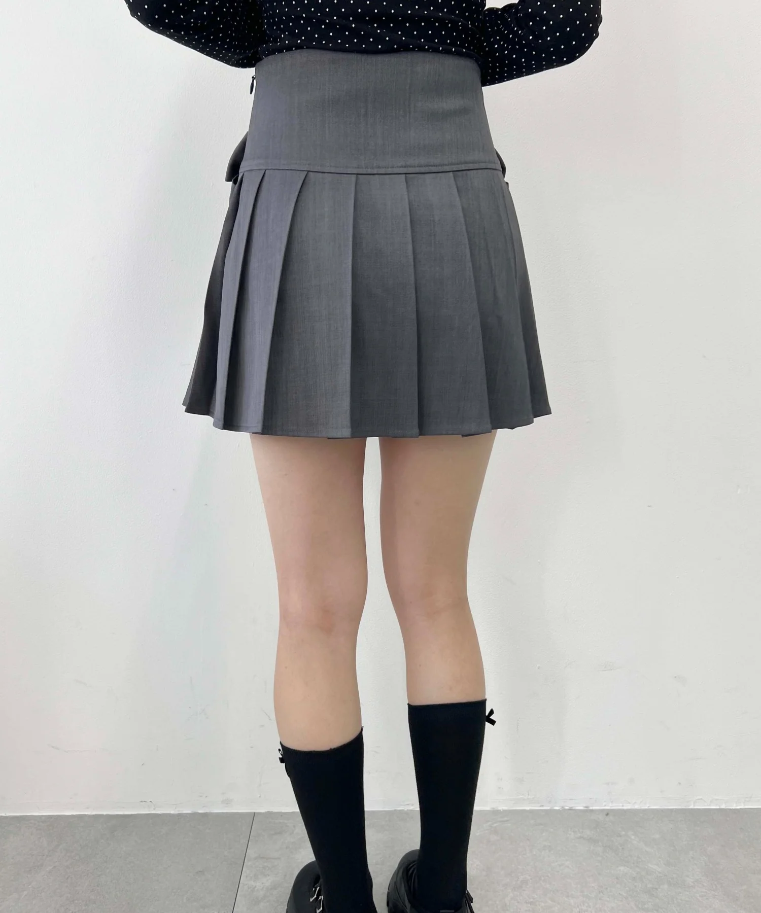 ダブルリボンプリーツスカート - Image 8