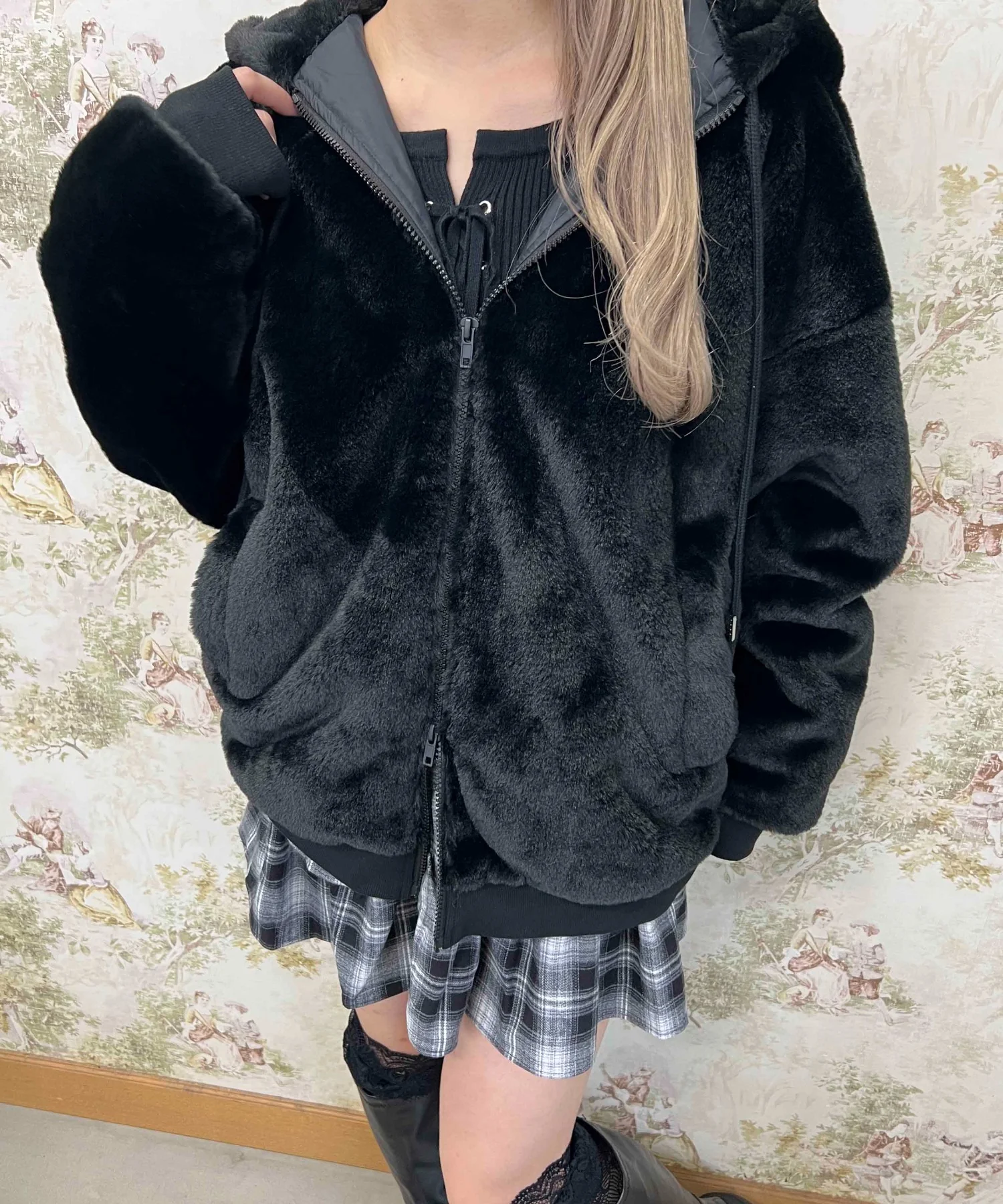 キャットフェイクファーブルゾン - Image 13
