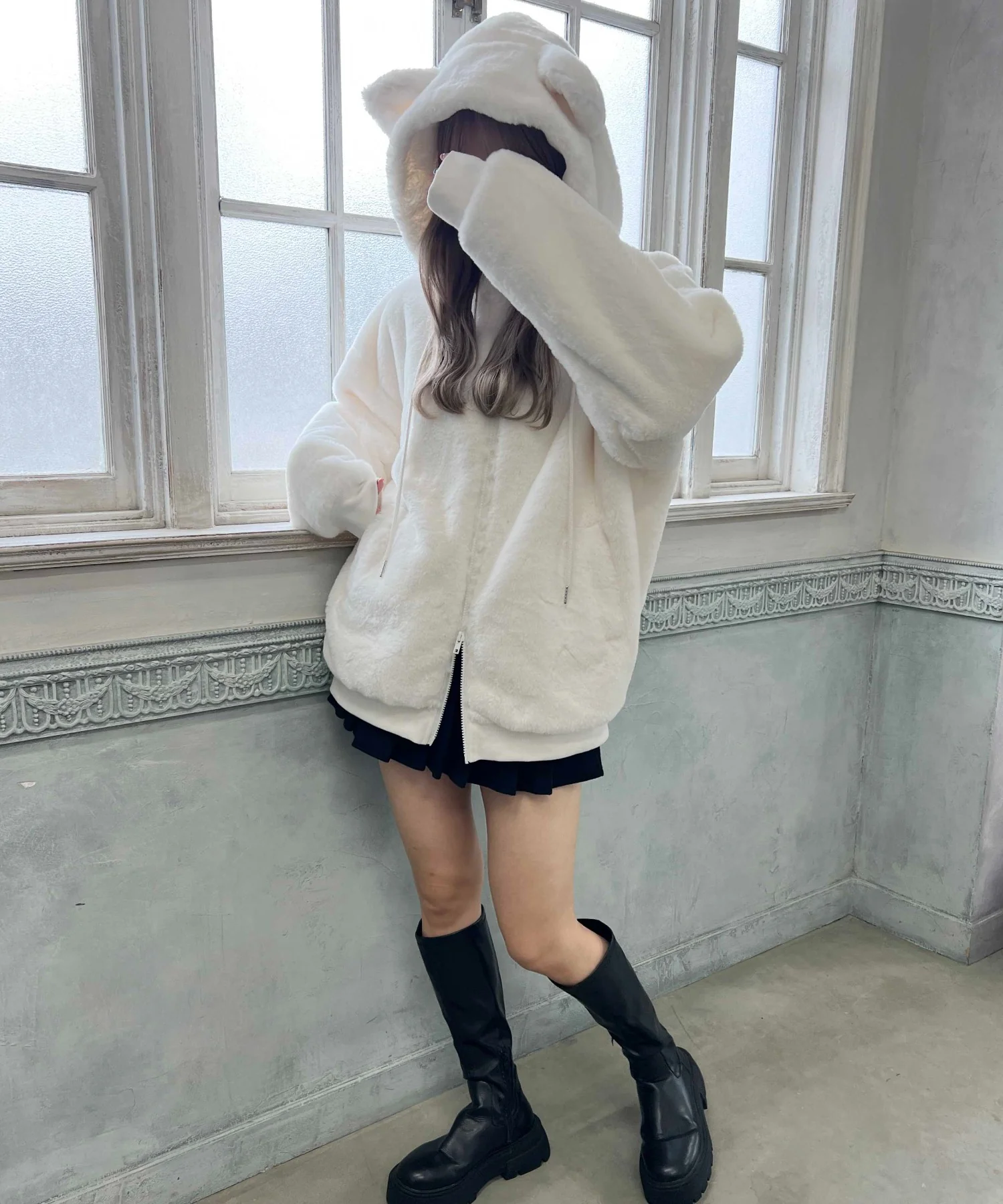 キャットフェイクファーブルゾン - Image 7