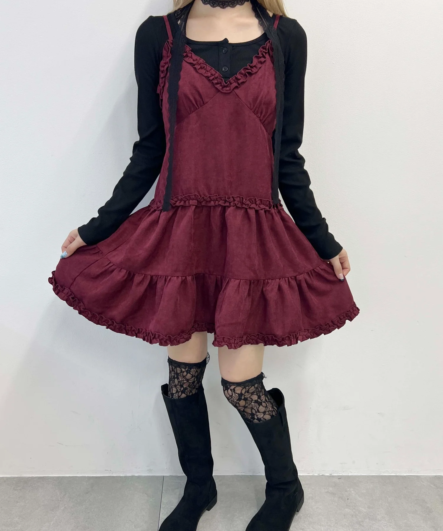 ライスコールフリルキリカエワンピ - Image 11