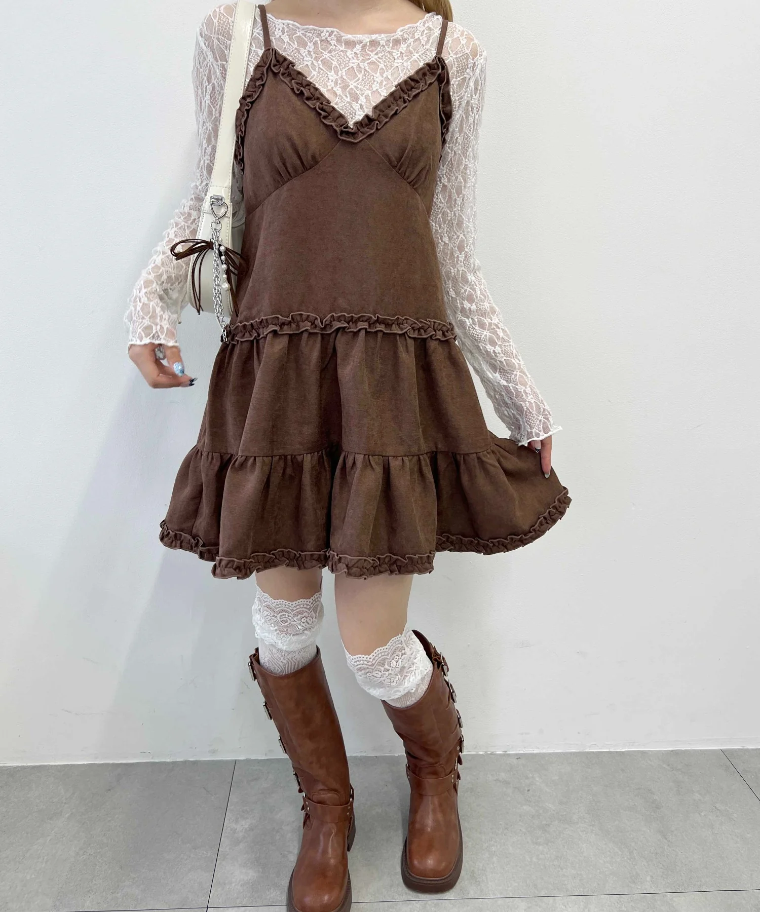 ライスコールフリルキリカエワンピ - Image 5