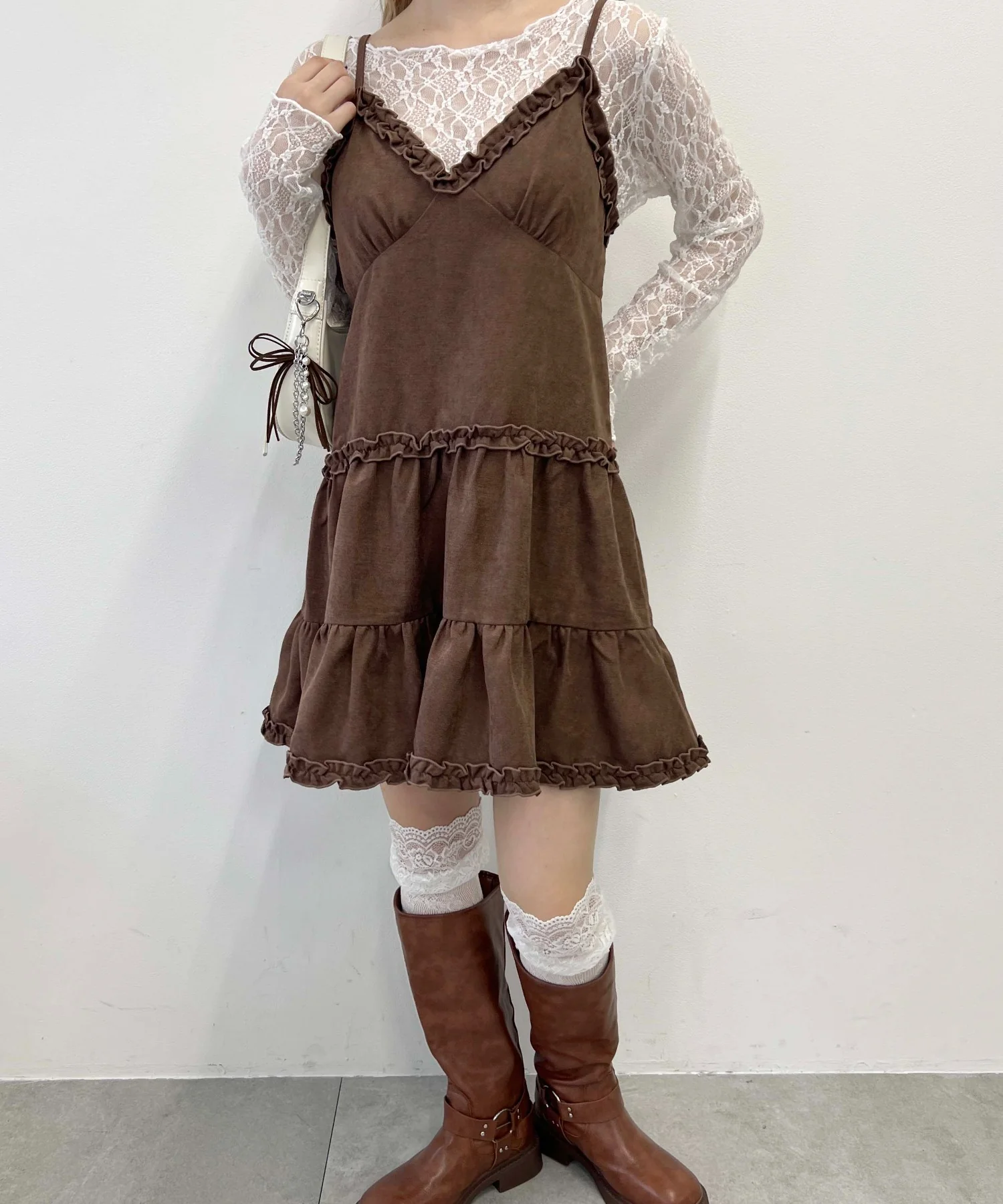 ライスコールフリルキリカエワンピ - Image 6