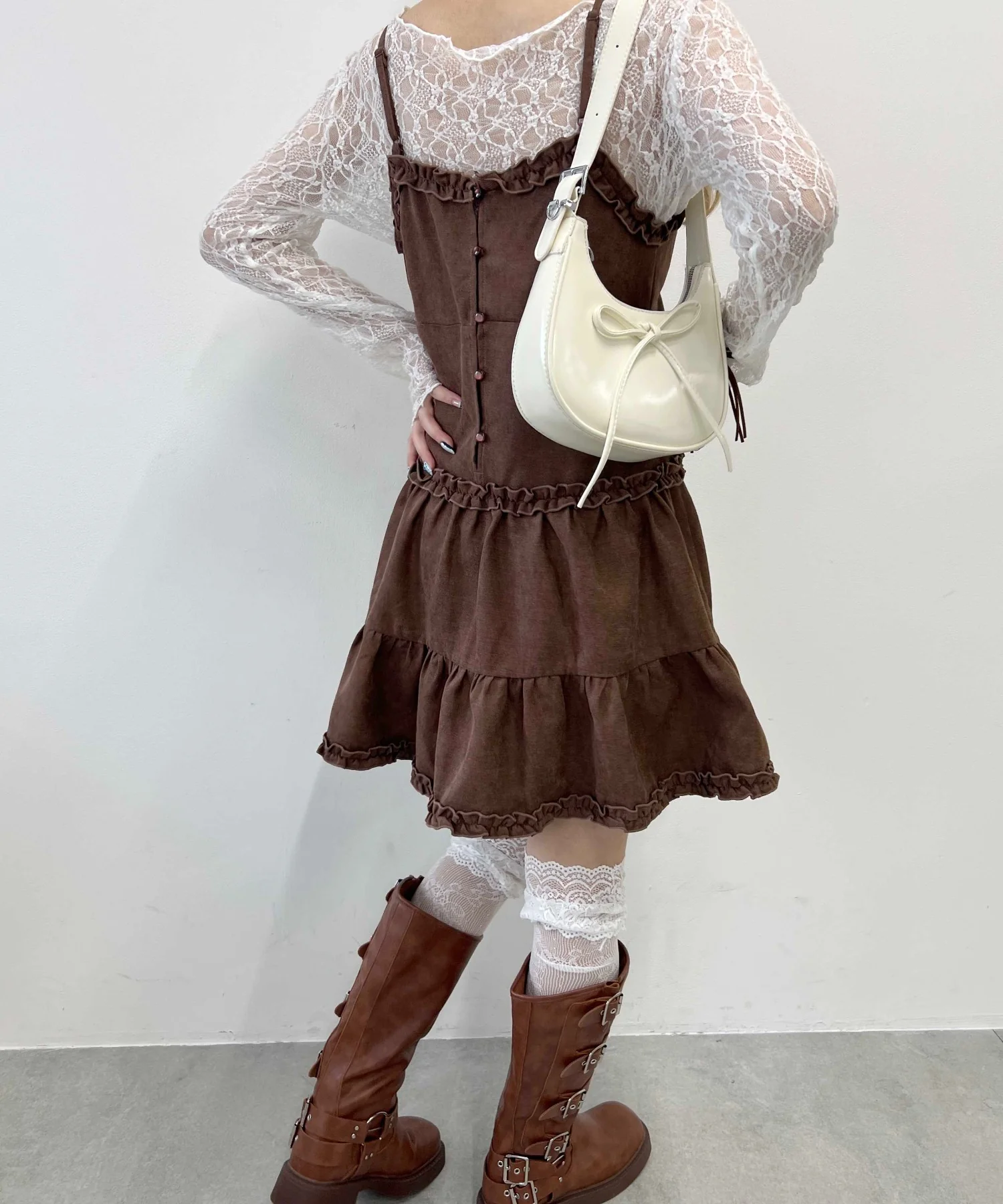 ライスコールフリルキリカエワンピ - Image 7