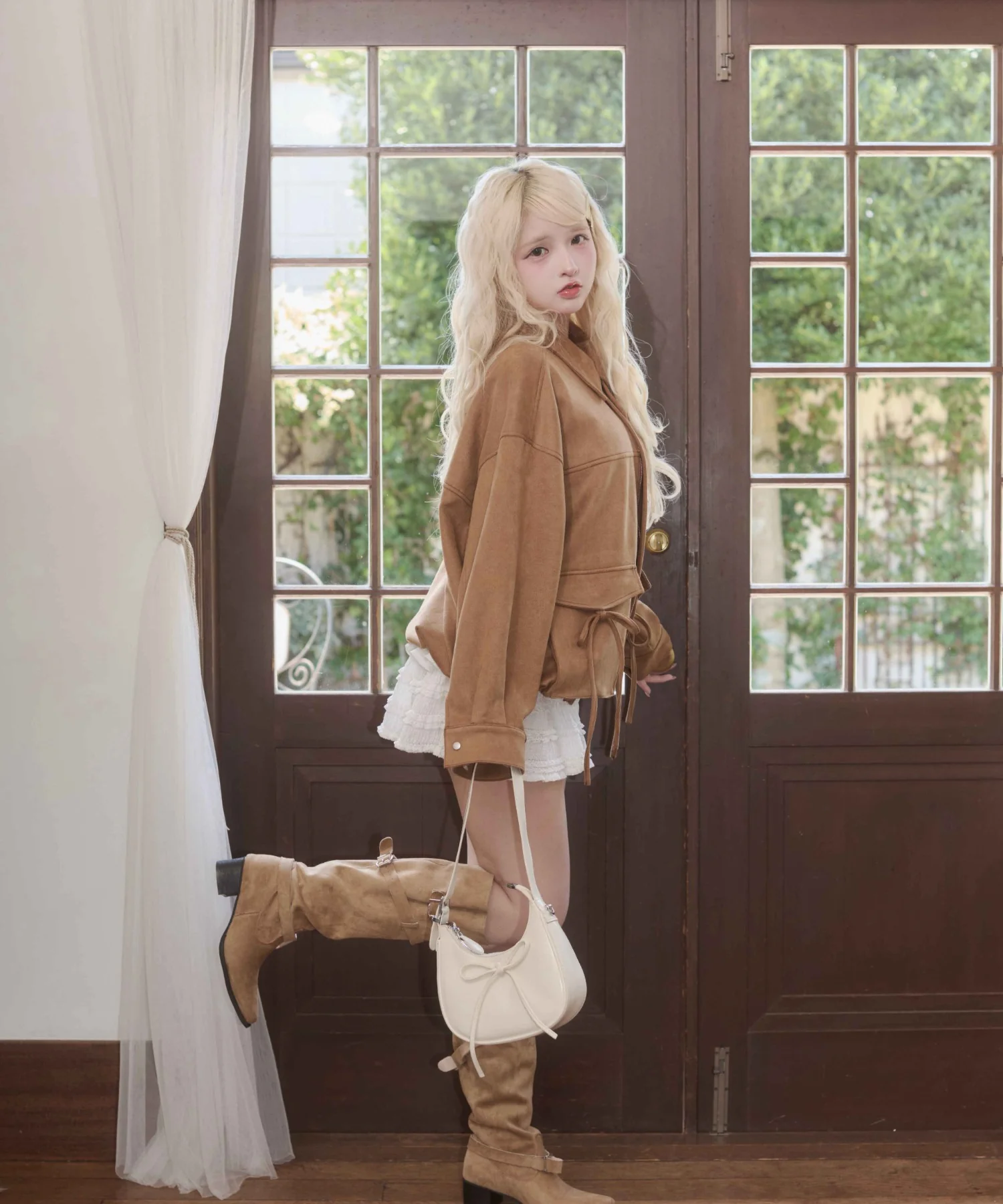 2wayワンハンドルリボンバッグ - Image 7