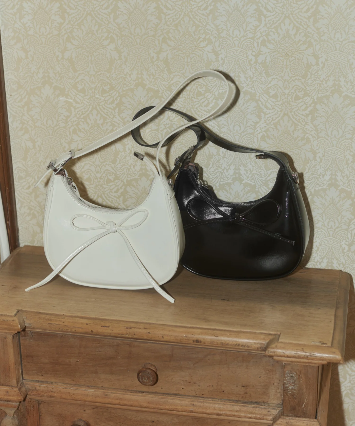 2wayワンハンドルリボンバッグ - Image 8