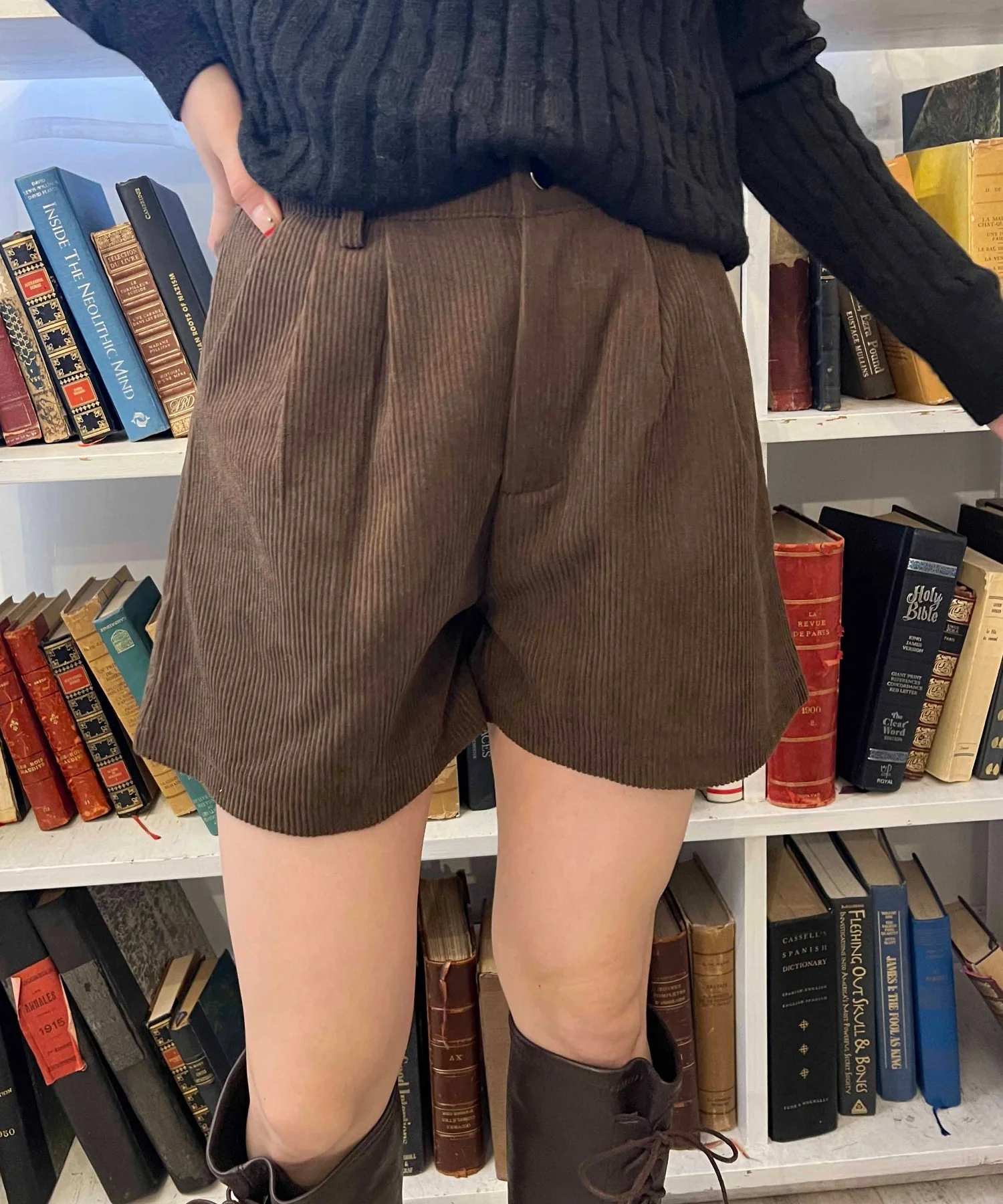 コーデュロイショートパンツ - Image 3
