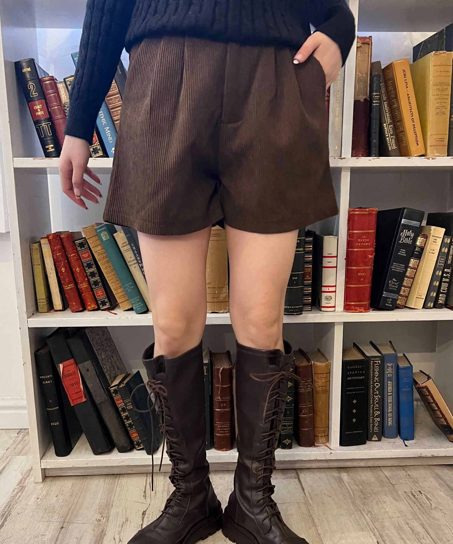 コーデュロイショートパンツ - Image 4