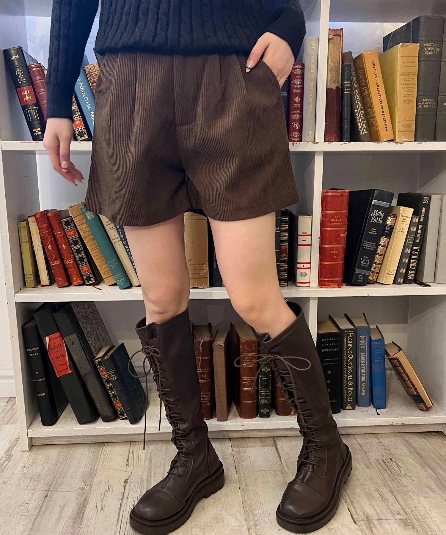 コーデュロイショートパンツ - Image 5