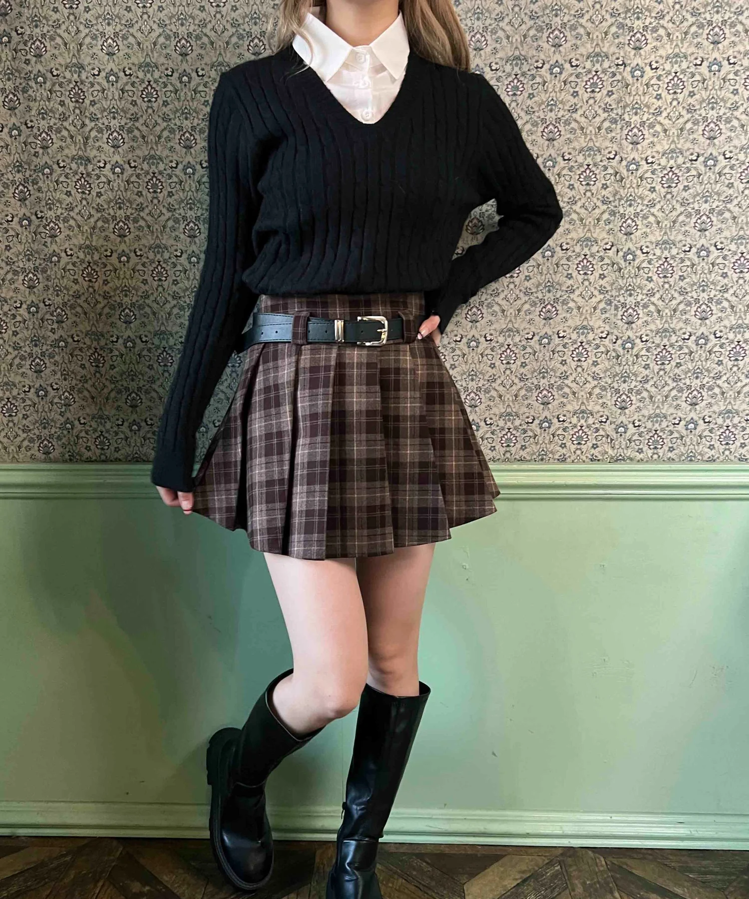 シャツドッキングケーブルニット - Image 11