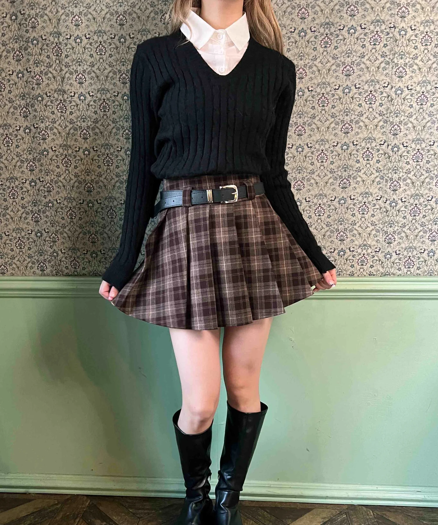 シャツドッキングケーブルニット - Image 12