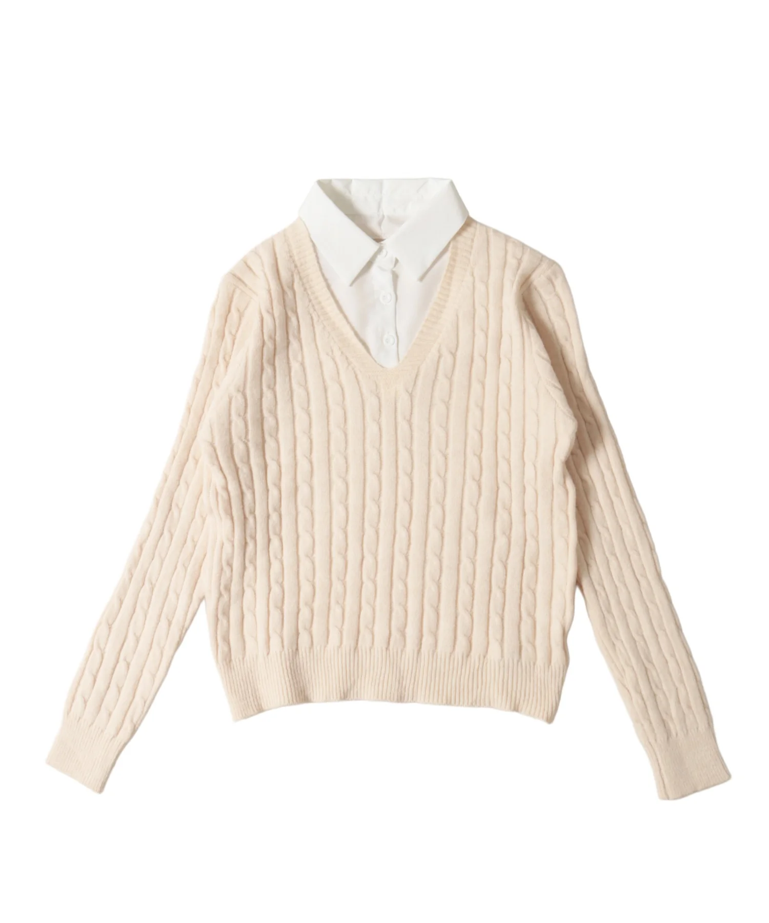 シャツドッキングケーブルニット - Image 14
