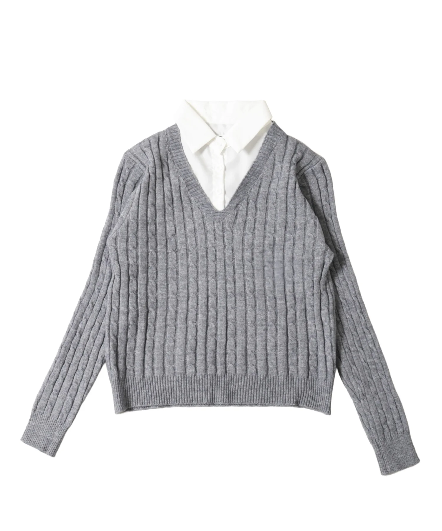 シャツドッキングケーブルニット - Image 15