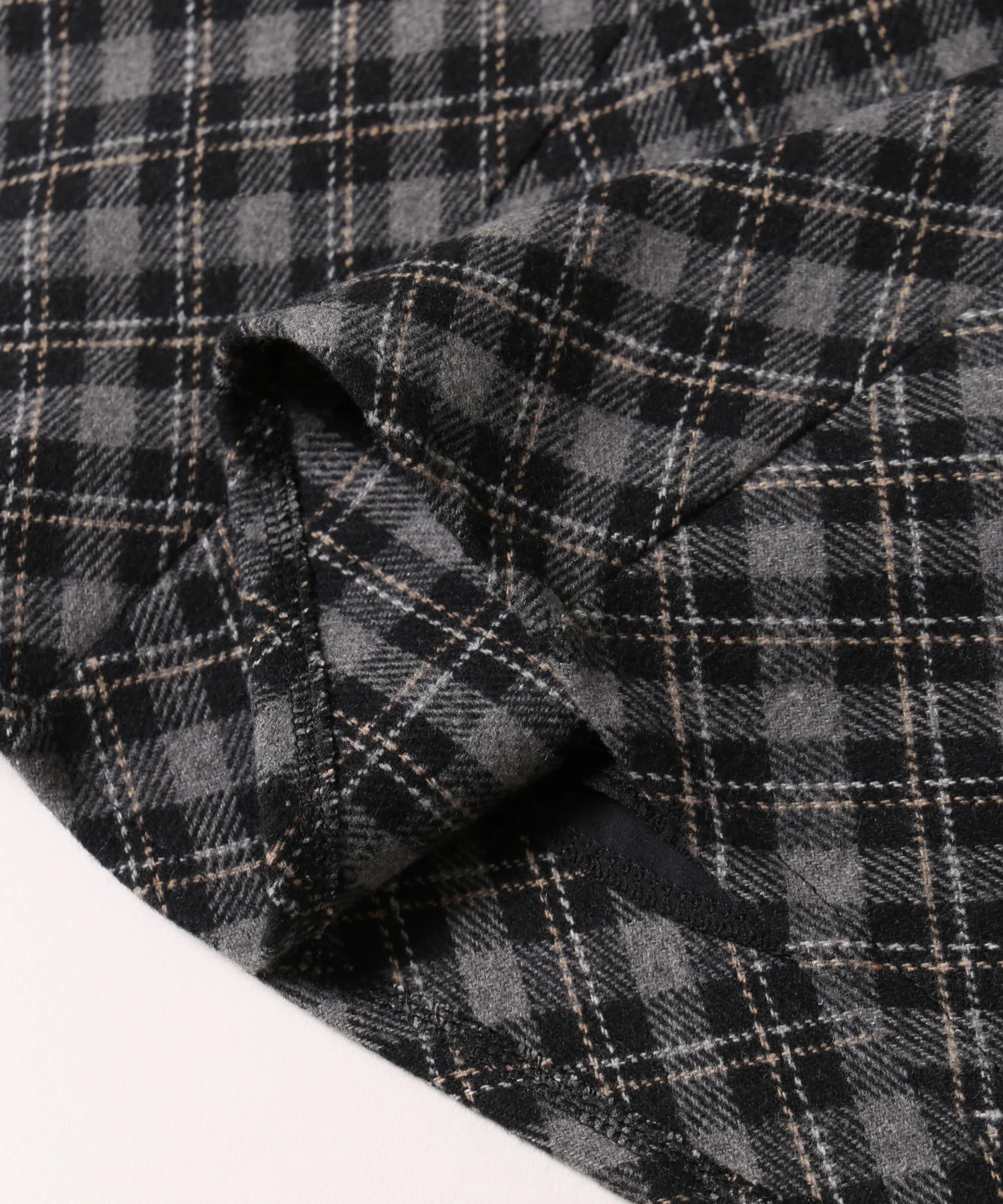 起毛チェックミニワンピース - Image 17