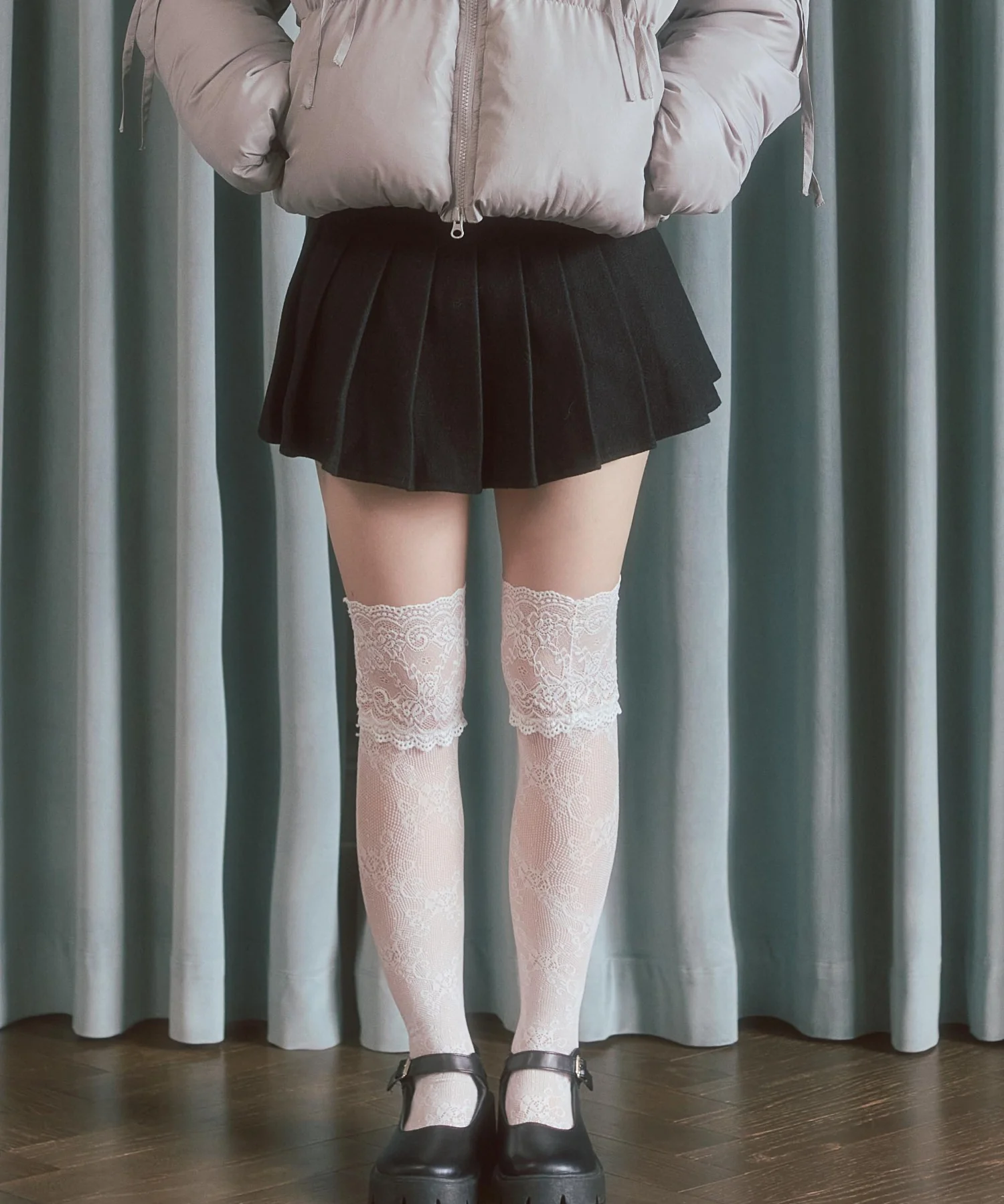 起毛プリーツスカート - Image 20