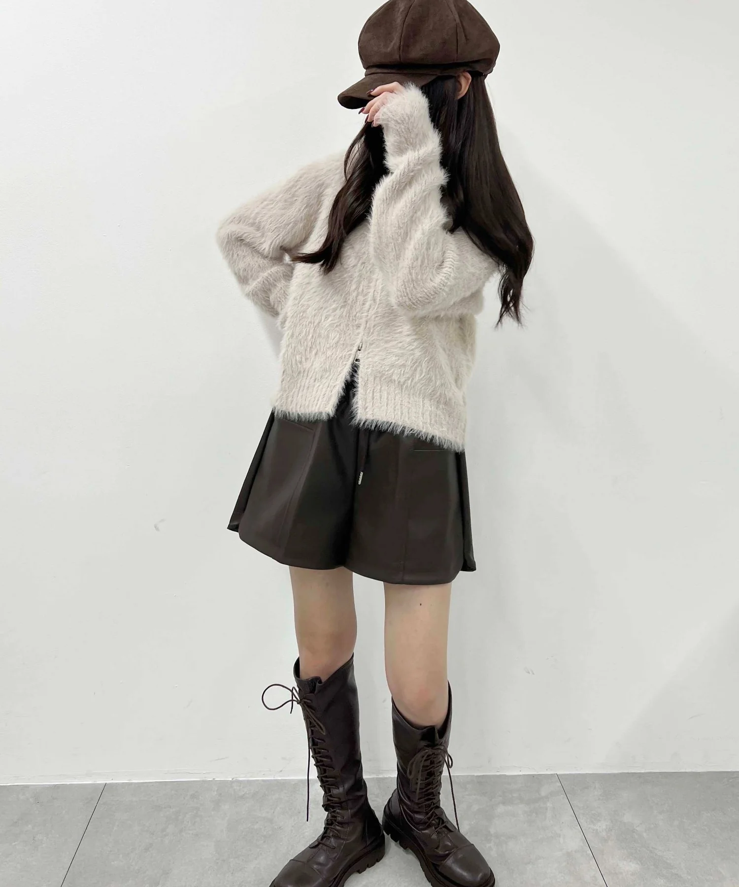 フェザータッチジップニット - Image 8