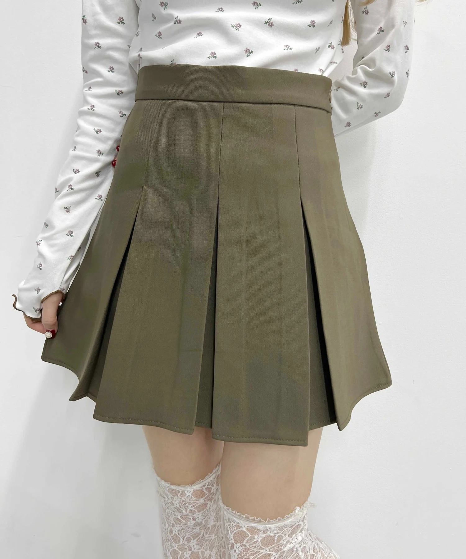 ボックスプリーツスカート - Image 3