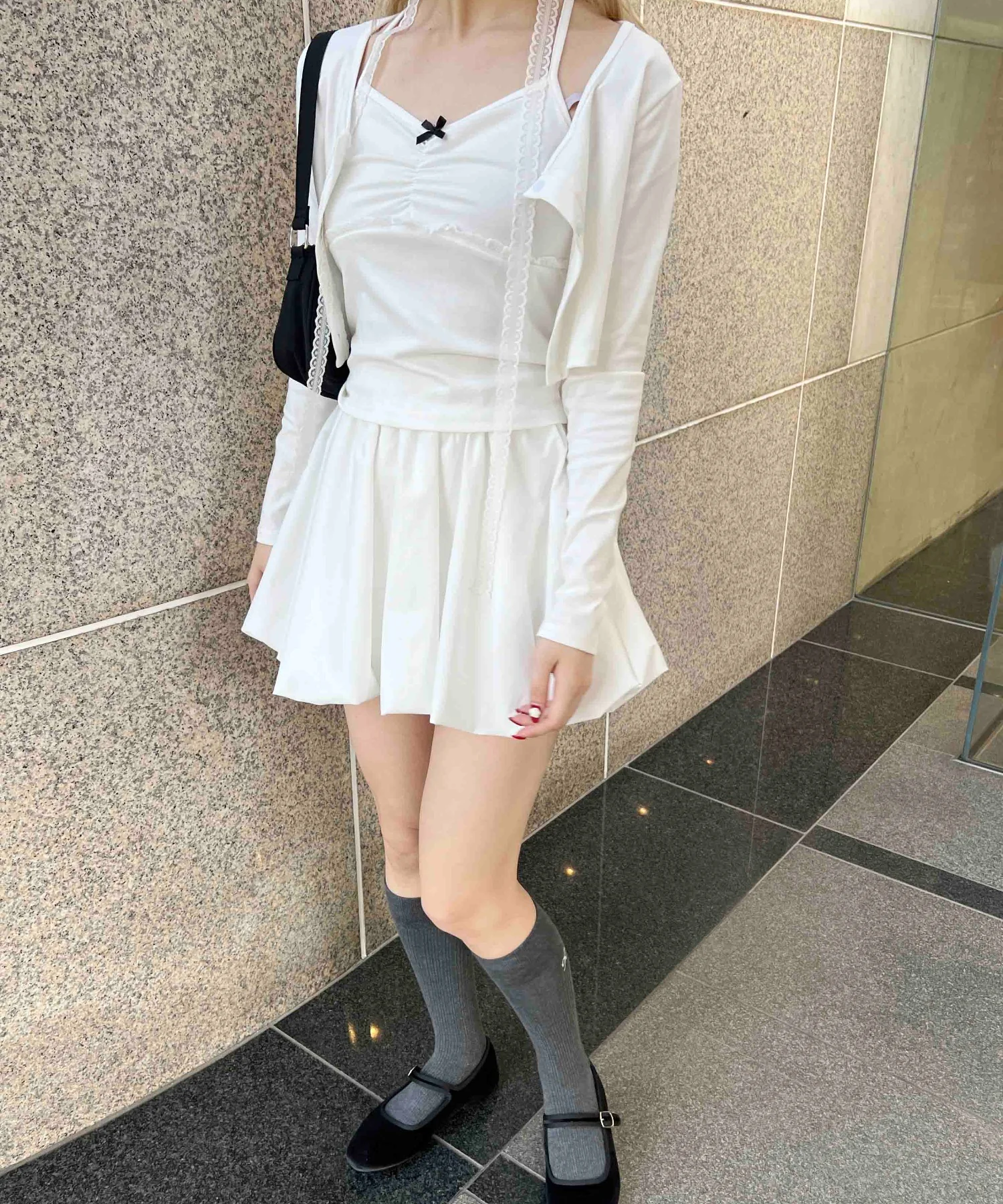 リボンキャミセットカーディガン - Image 8