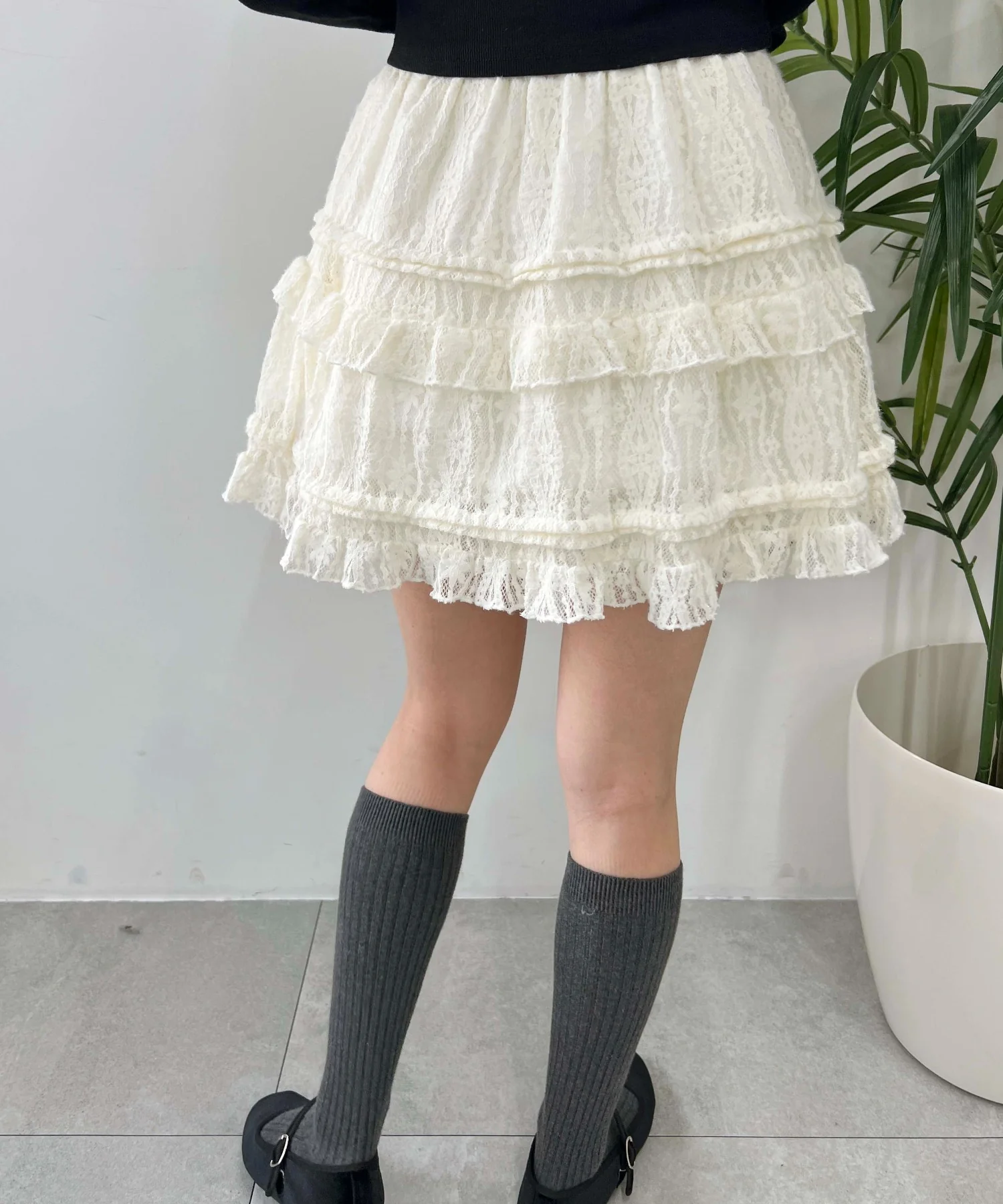 レースミニスカート - Image 11