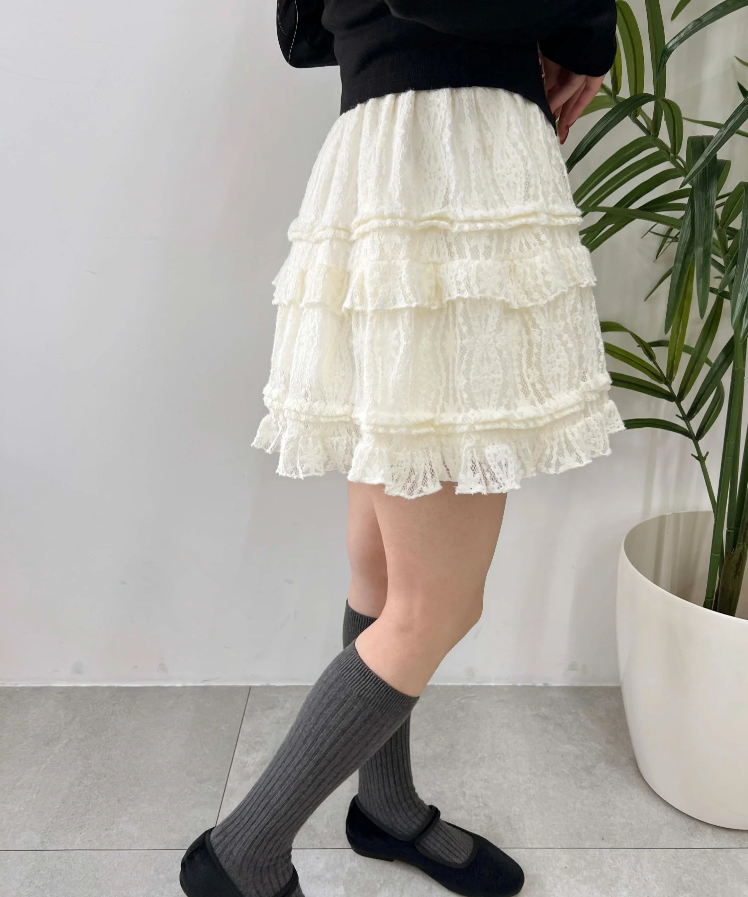 レースミニスカート - Image 13