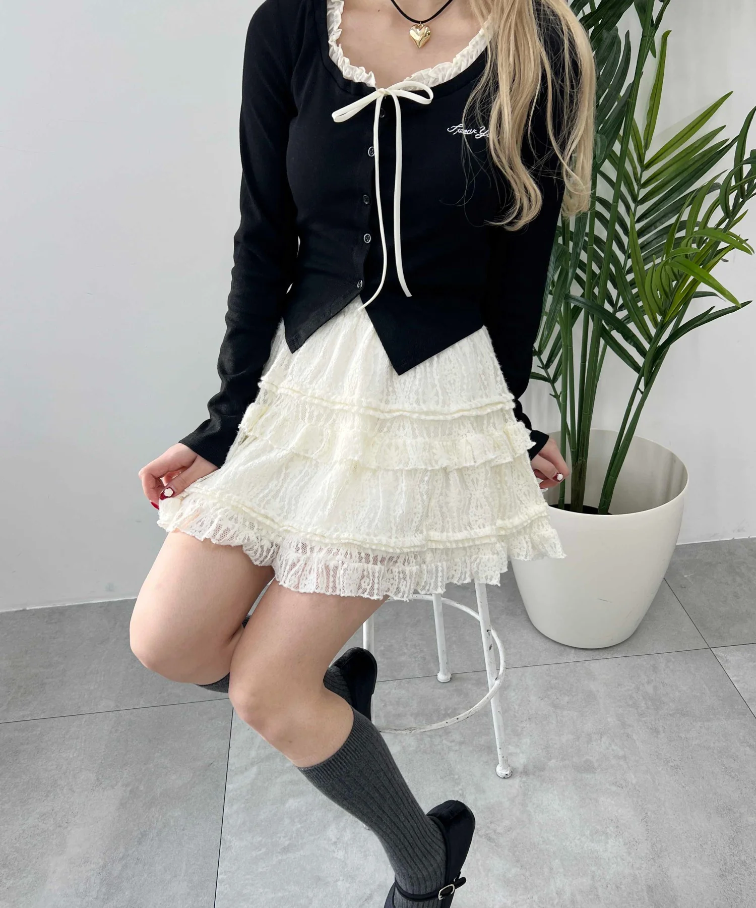 レースミニスカート - Image 14